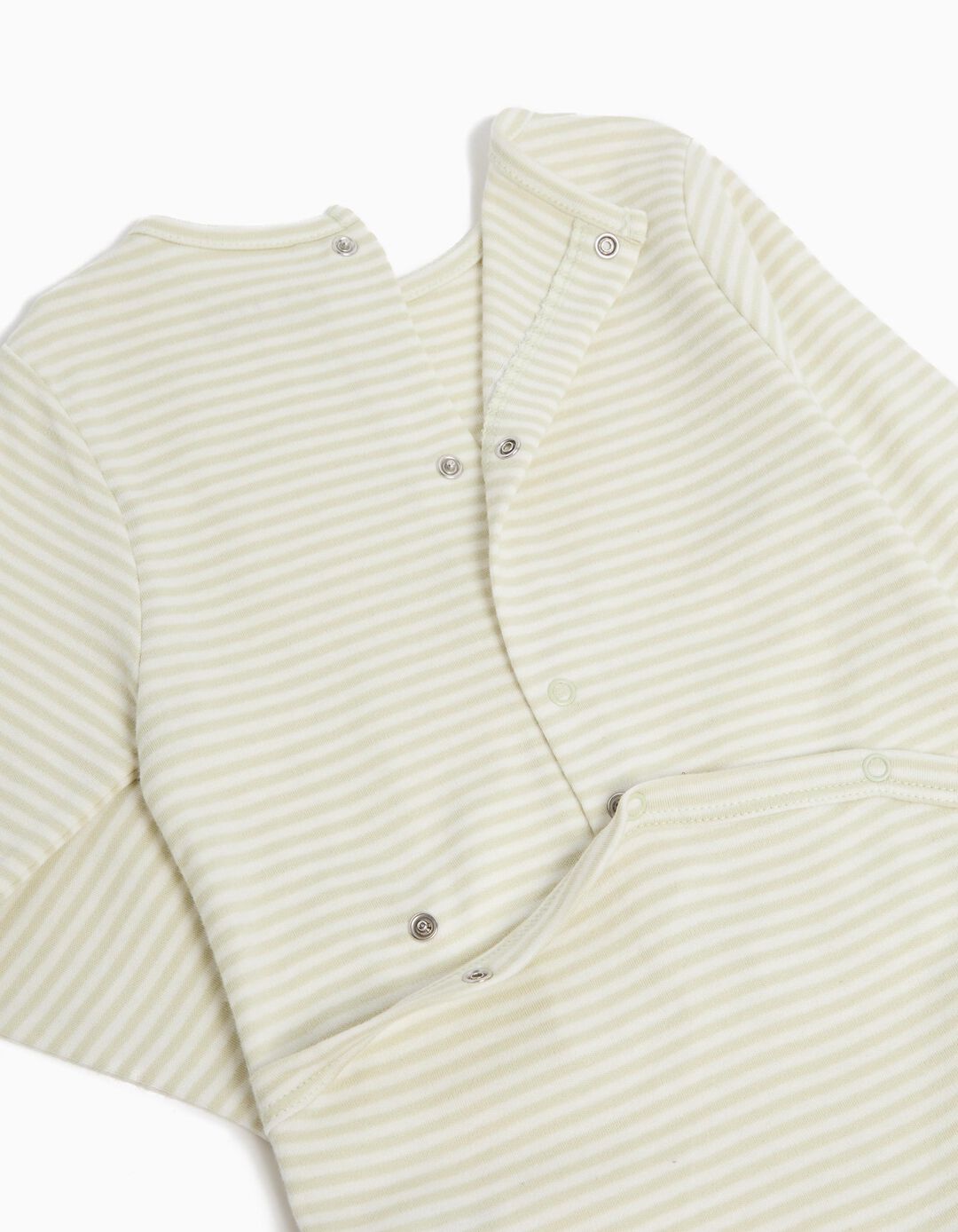 Pack 2 Babygrows Jersey, Bebé, Verde Claro