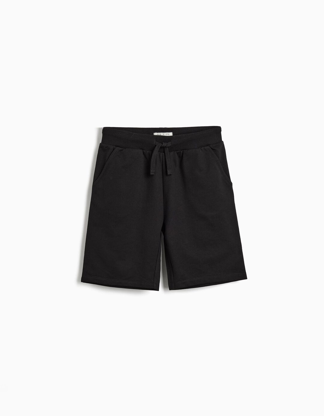 Calções Fleece, Menino, Preto