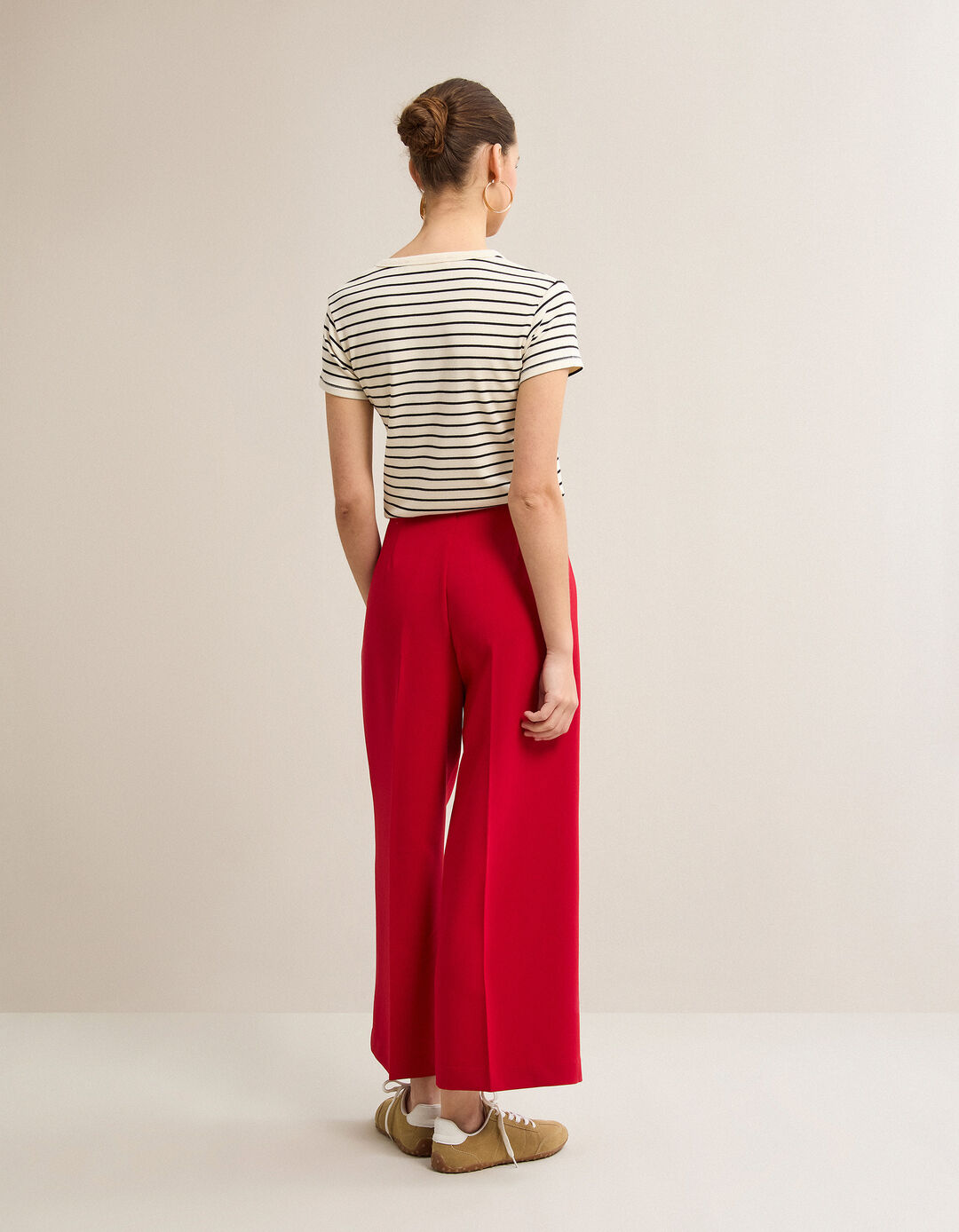 Cal&ccedil;as Culotte, Mulher, Vermelho