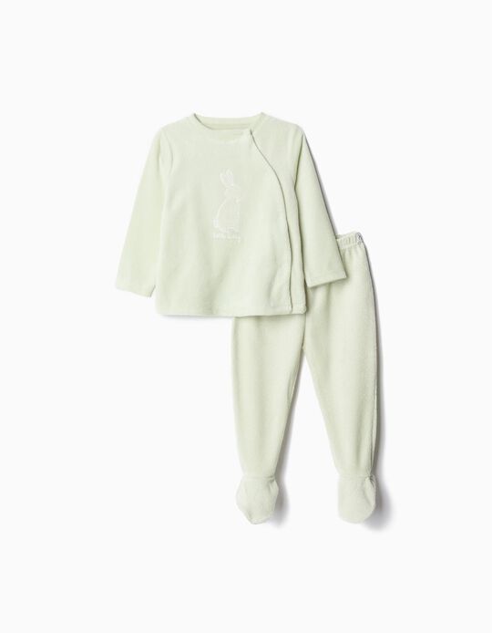 Comprar Online Pijama Aveludado, Menina, Verde Claro