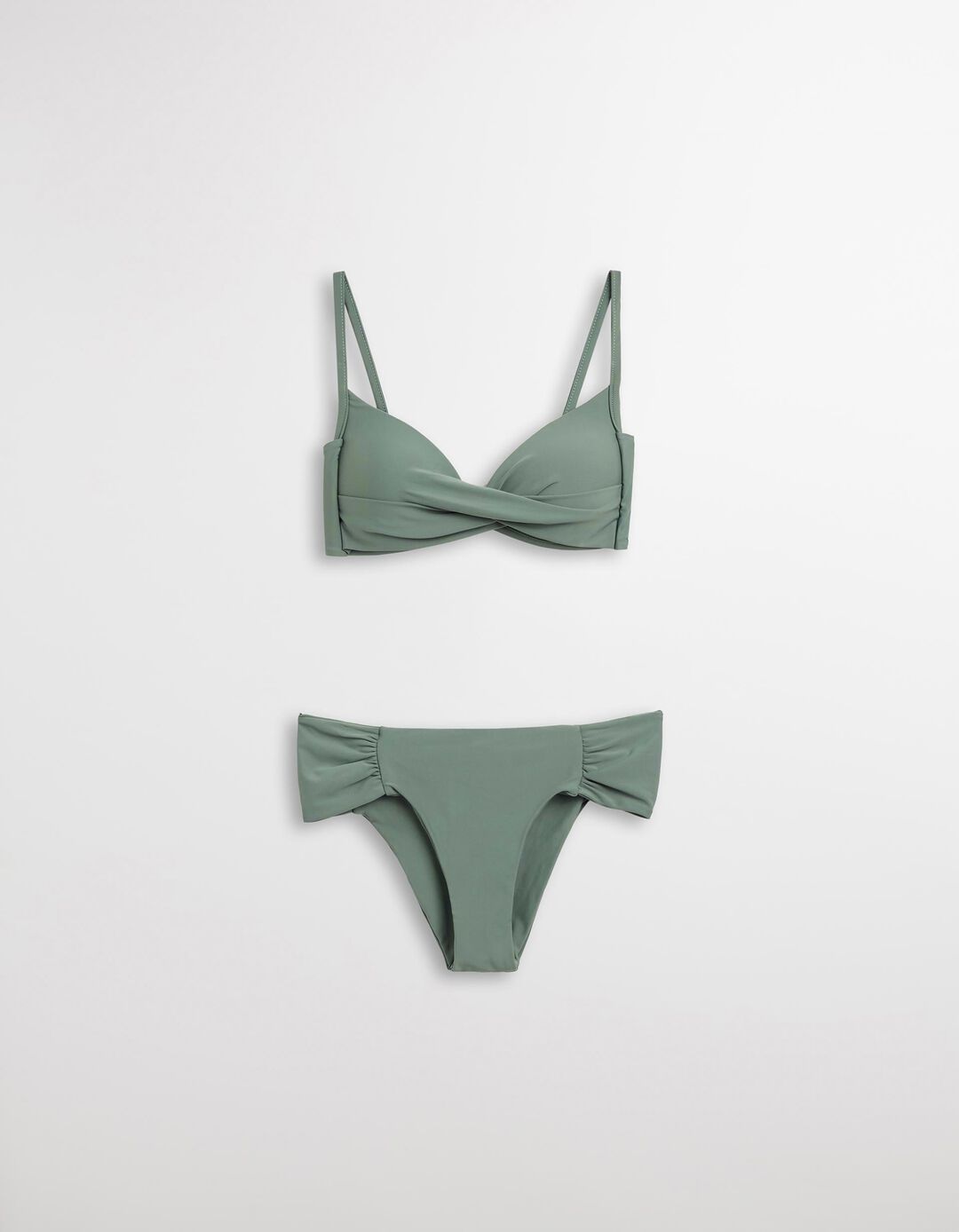 Biquíni, Mulher, Verde Escuro 
