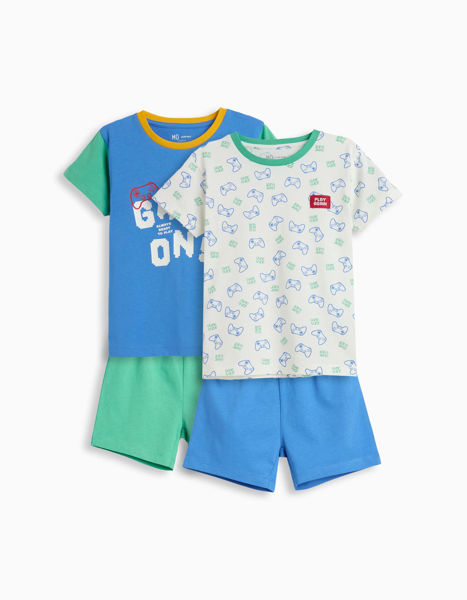 Comprar Online Pack 2 Pijamas, Menino, Azul