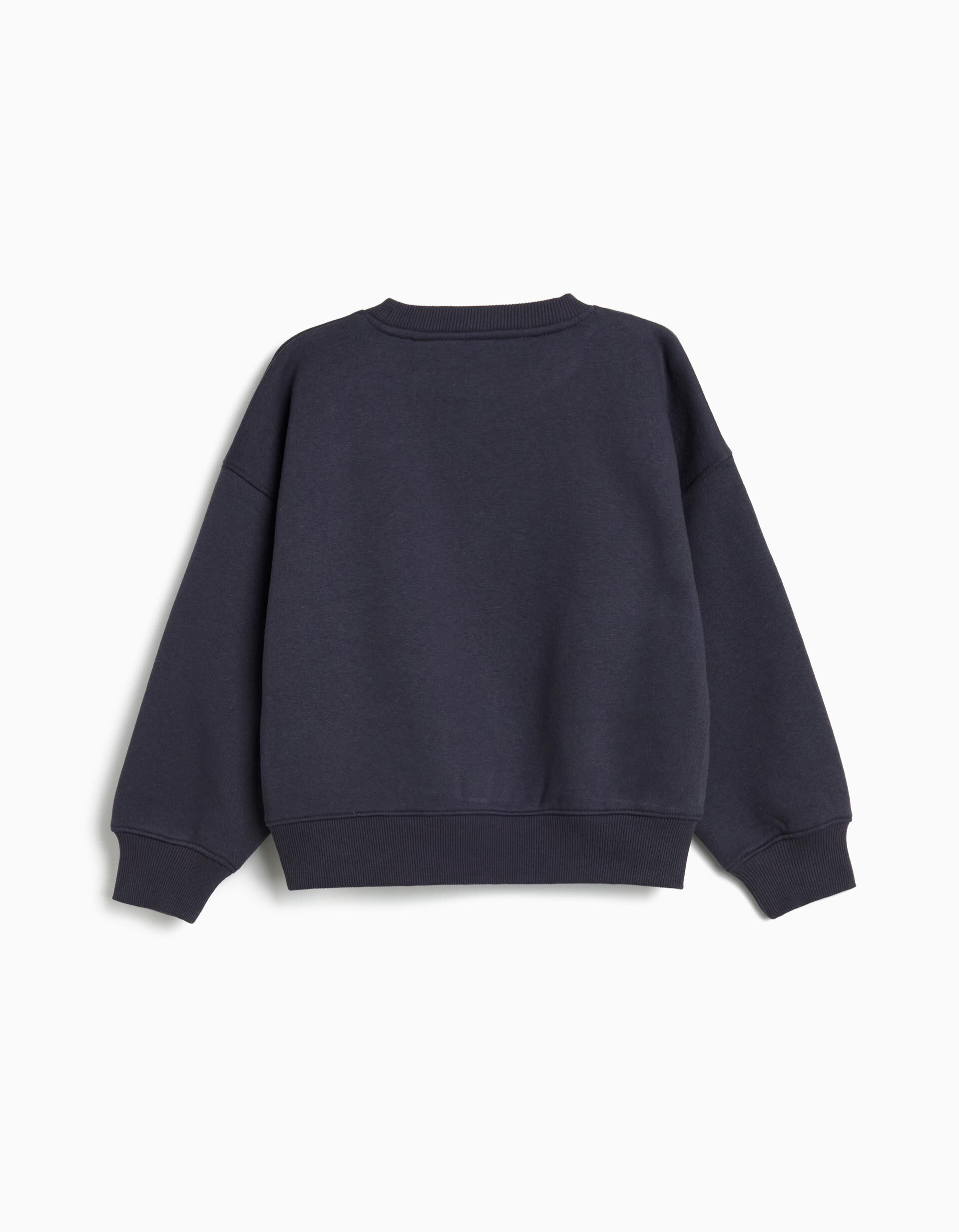 Comprar Online Sweatshirt de Felpa, Menina, Azul Escuro