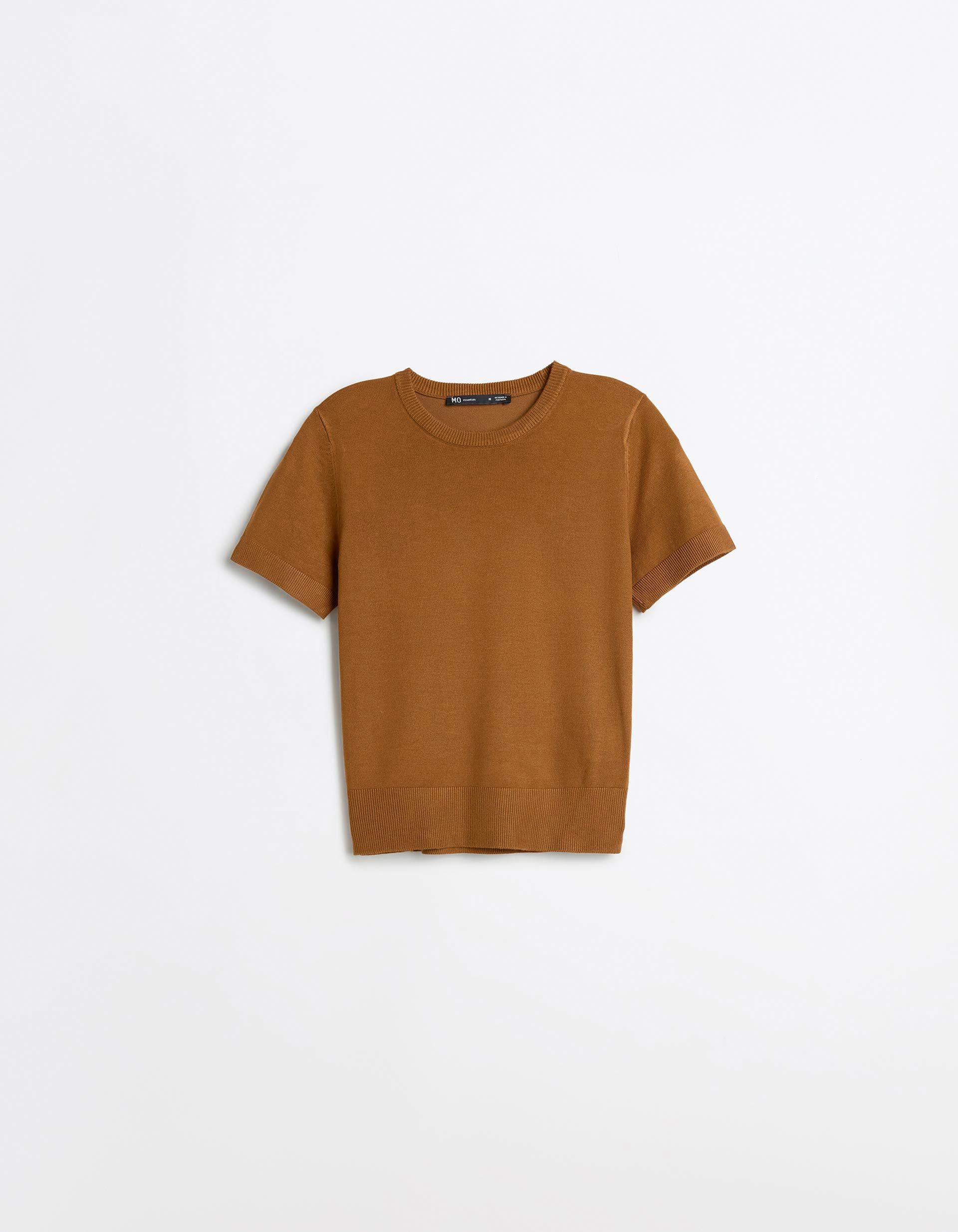 Comprar Online Camisola de Malha, Mulher, Castanho Claro
