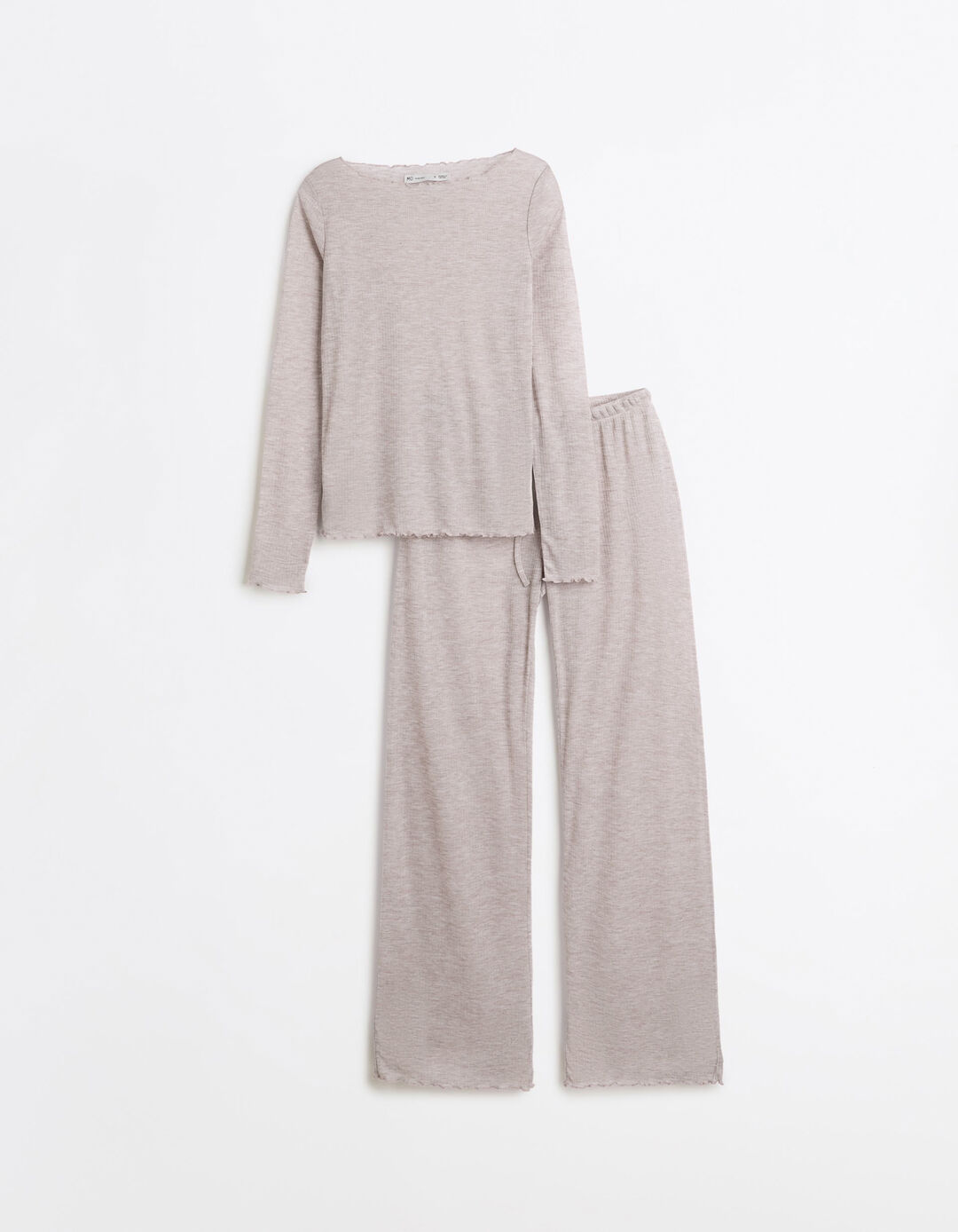 Pijama De Malha, Mulher, Bege