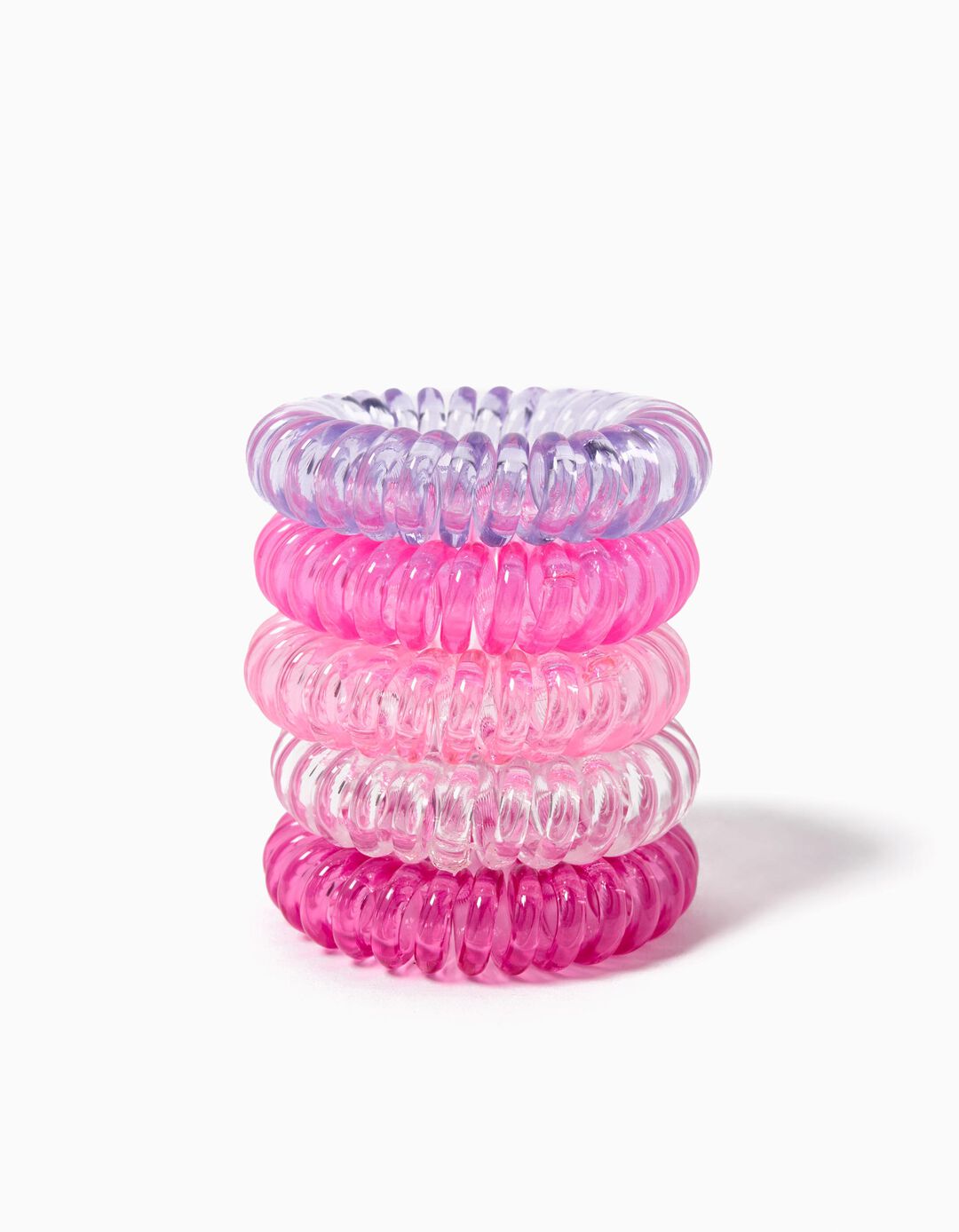 Pack 5 Elásticos de Cabelo, Menina, Multicor