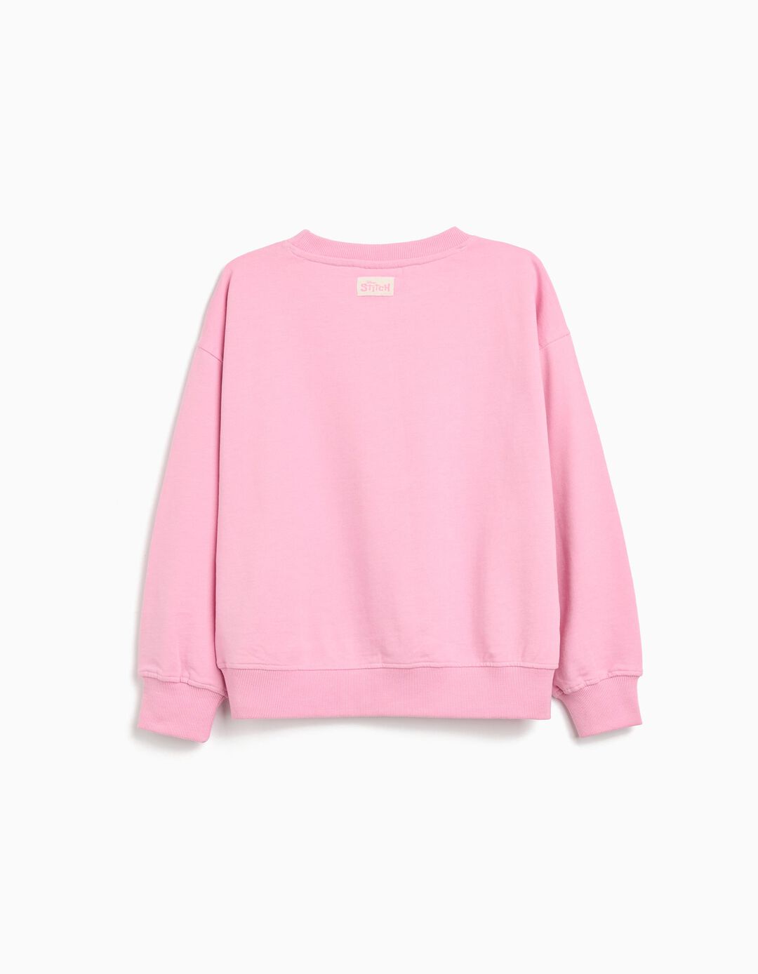 Sweatshirt de Felpa 'Stitch', Menina, Rosa
