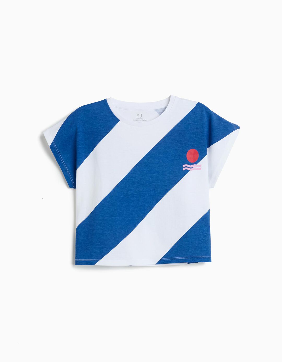 T-shirt, Menina, Azul