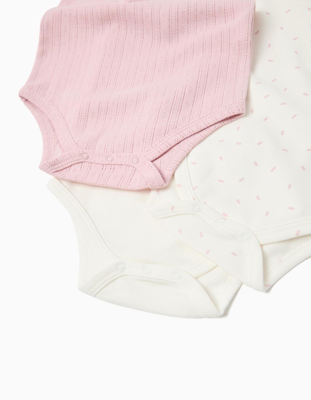 Pack 3 Bodies de Manga Comprida, Menina, Multicor