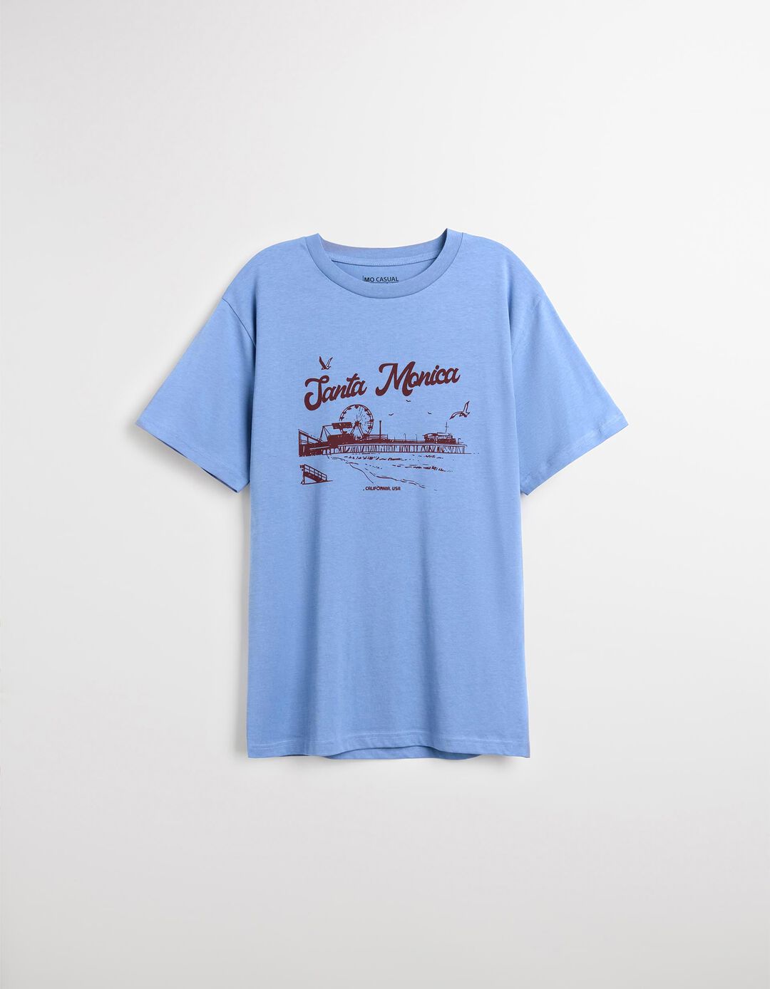T-shirt, Homem, Azul 