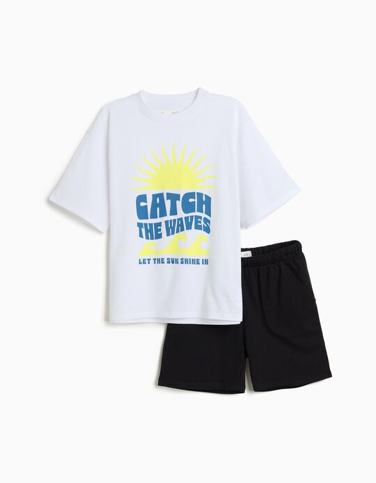 Comprar Online Conjunto T-shirt e Cal&ccedil;&otilde;es, Menino, Azul