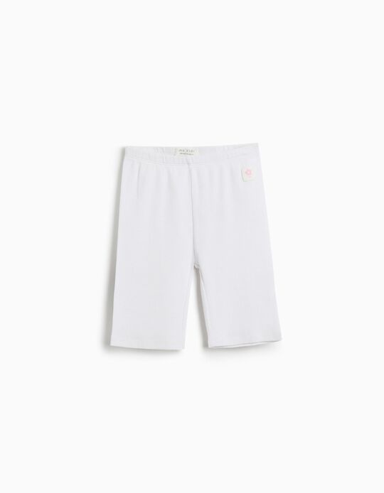Comprar Online Leggings Ciclista, Menina, Branco