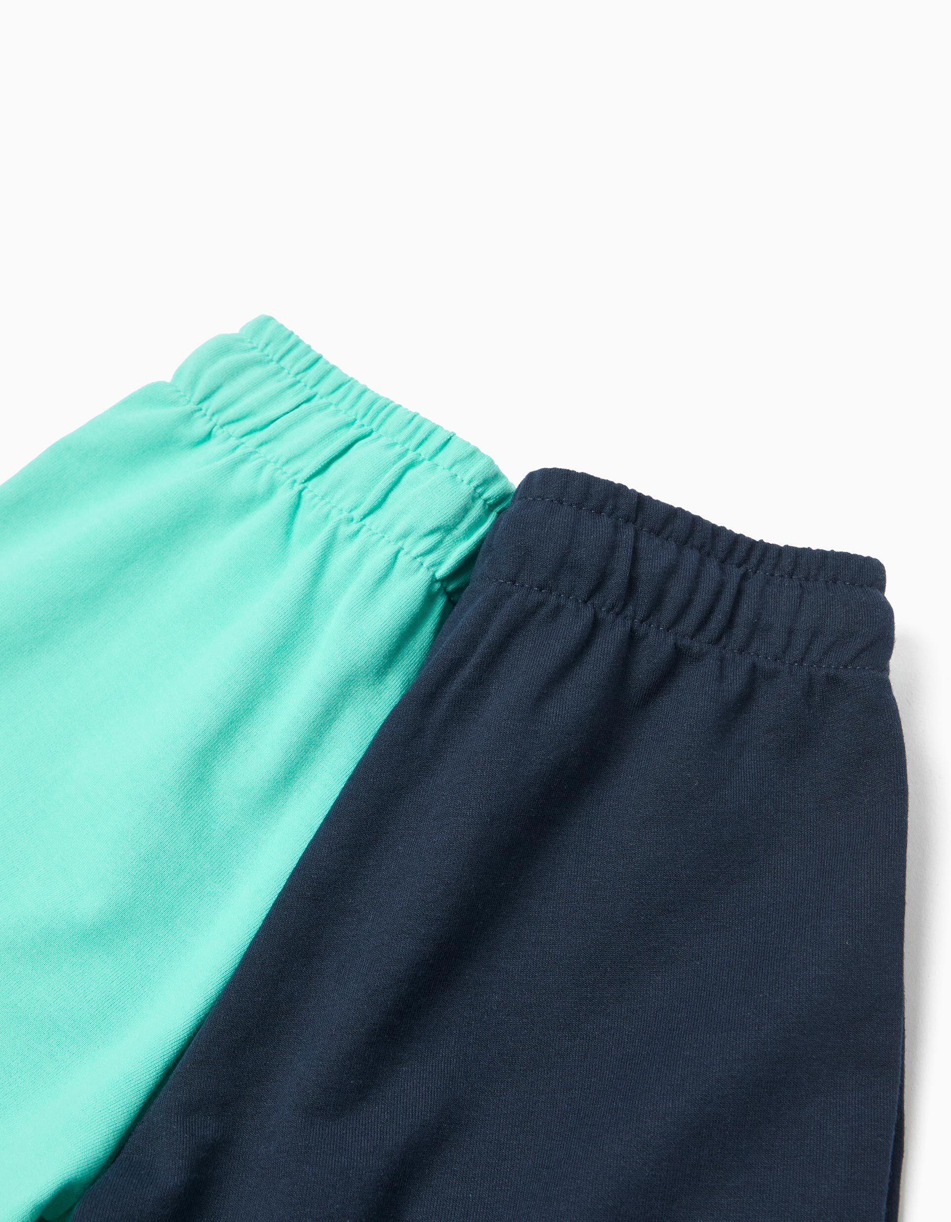 Comprar Online Pack 2 Cal&ccedil;&otilde;es de Felpa, Menino, Verde Claro