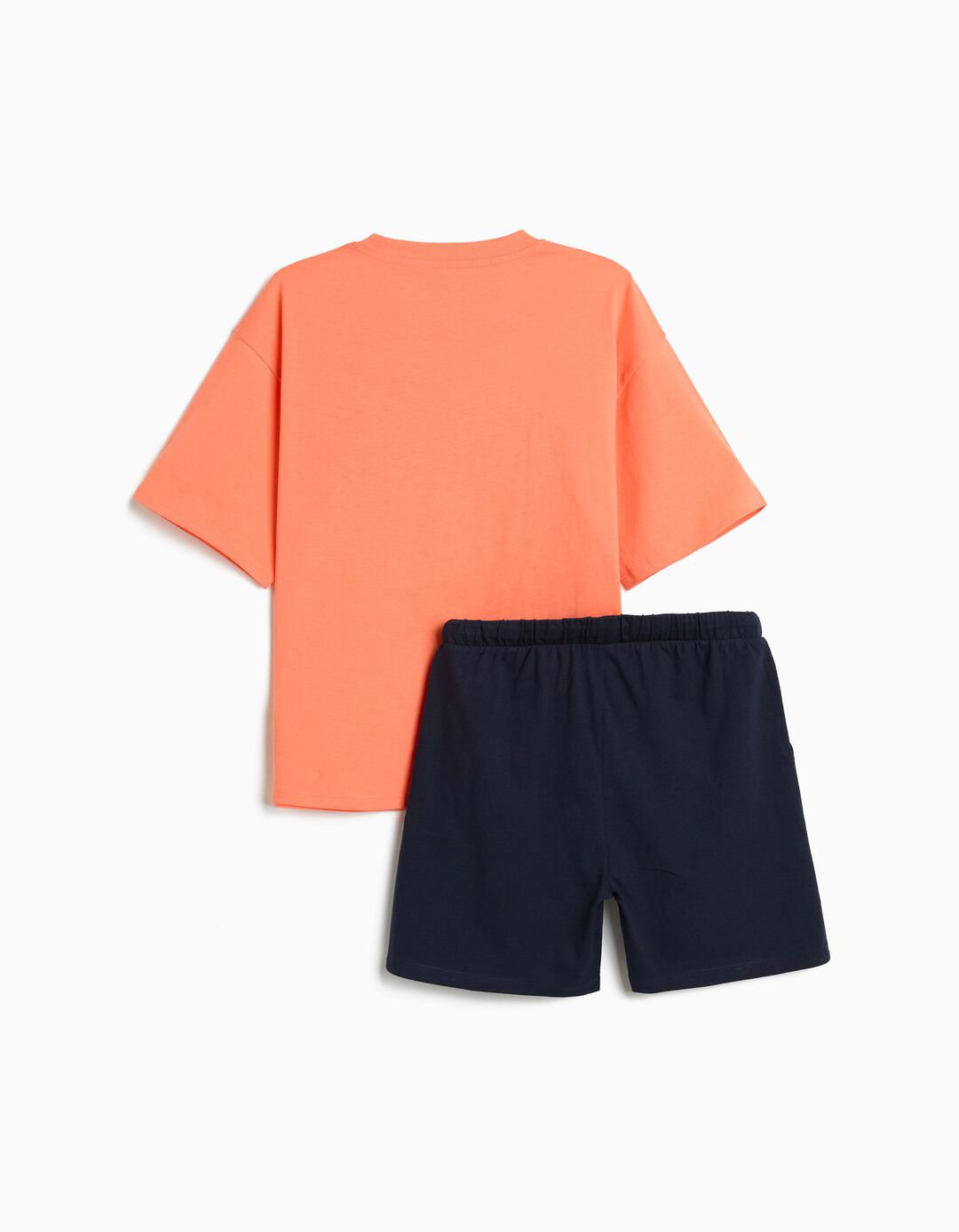 Conjunto T-shirt e Cal&ccedil;&otilde;es, Menino, Azul Escuro