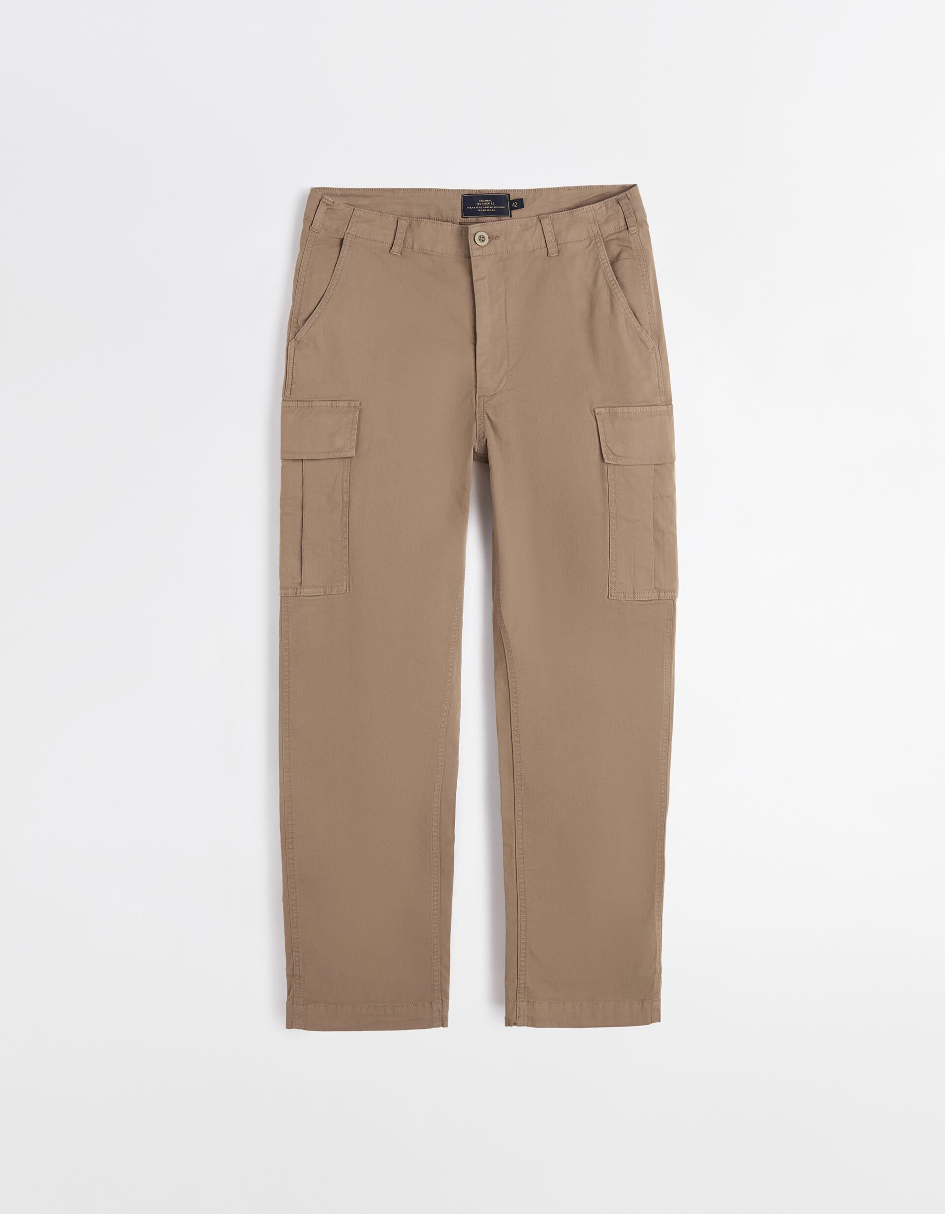 Comprar Online Cal&ccedil;as Cargo, Homem, Castanho