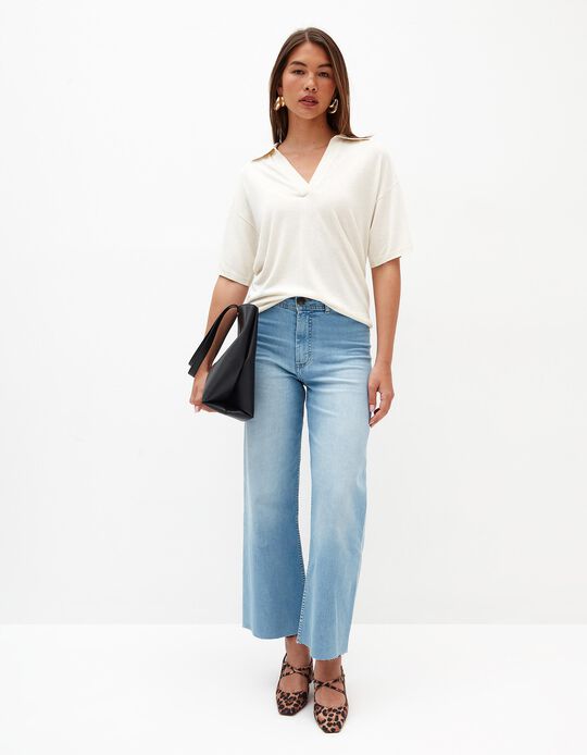 Comprar Online Calças de Ganga 'Marine', Mulher, Azul Claro
