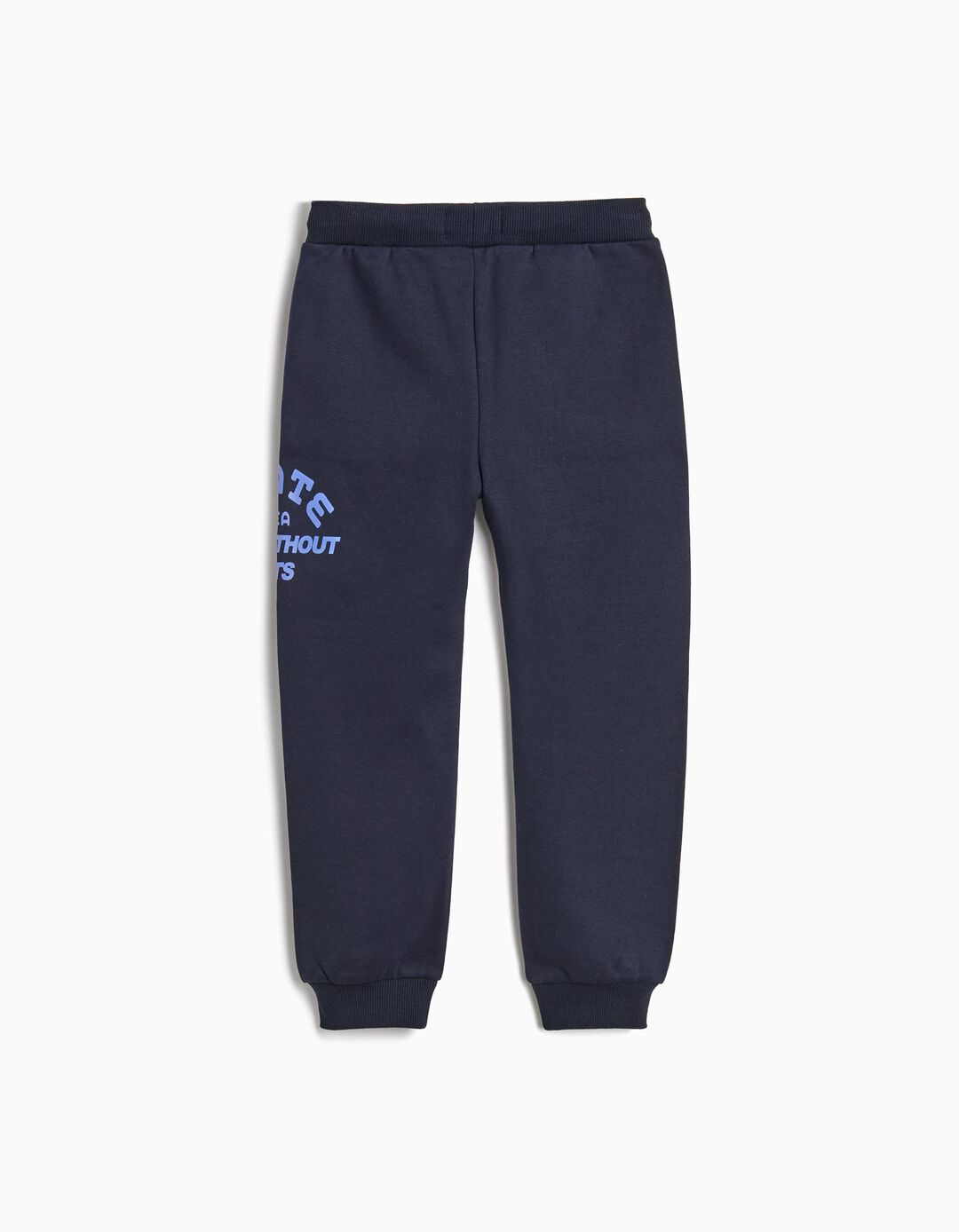 Cal&ccedil;as Jogging, Menino, Azul Escuro