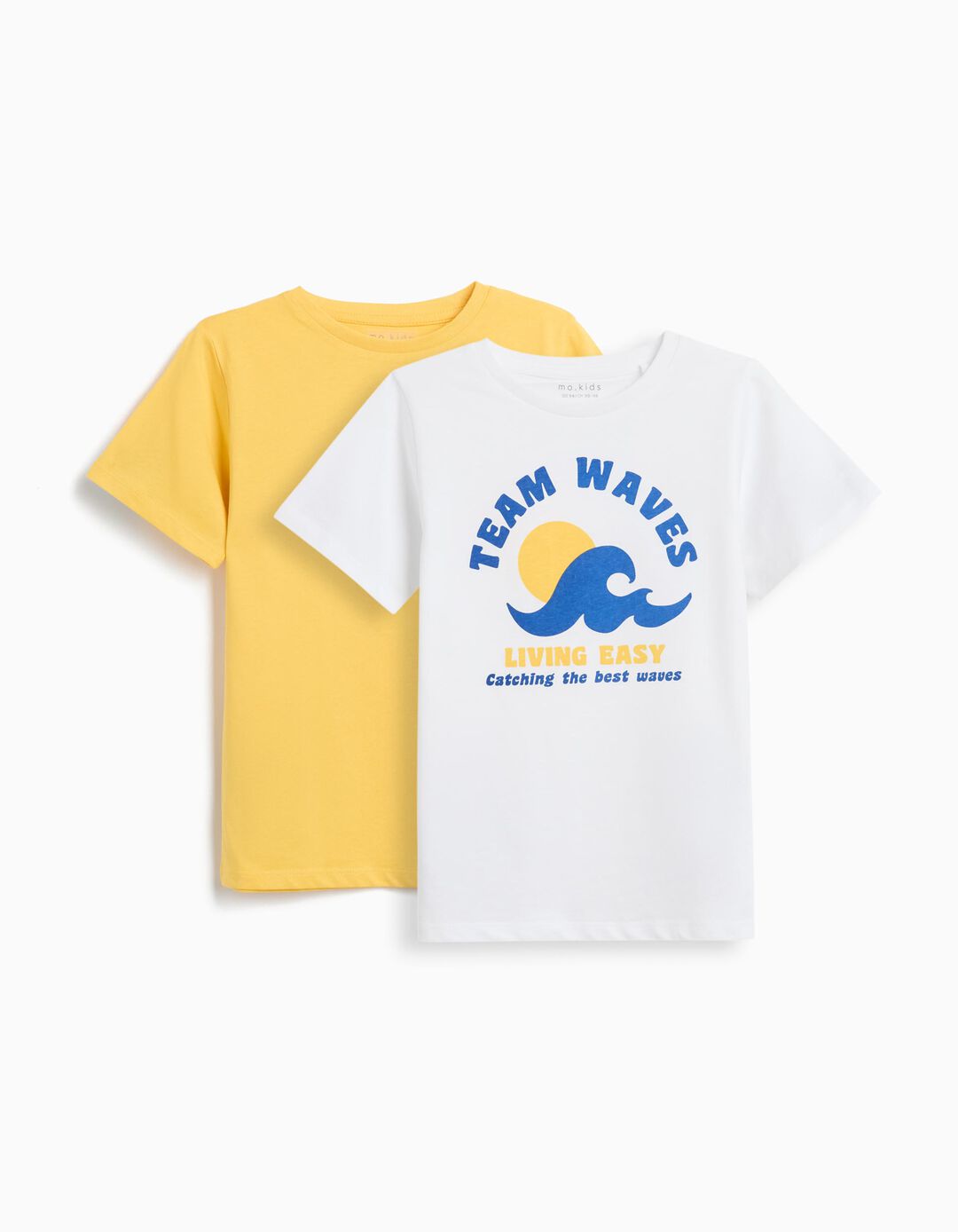 Pack 2 T-shirts, Menino, Amarelo