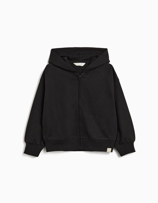 Comprar Online Casaco com Capuz, Menina, Preto