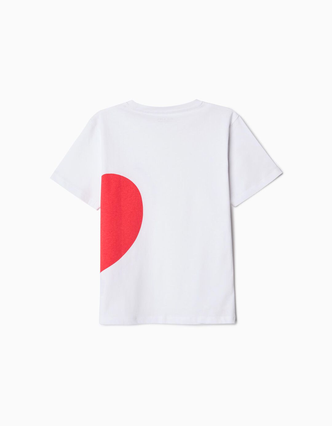 T-shirt Dia dos Namorados, Menino, Branco