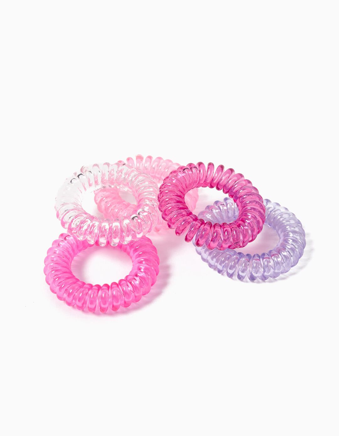 Pack 5 Elásticos de Cabelo, Menina, Multicor
