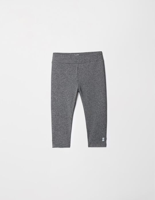 Comprar Online Leggings de Desporto Curtas, Mulher, Cinzento Escuro