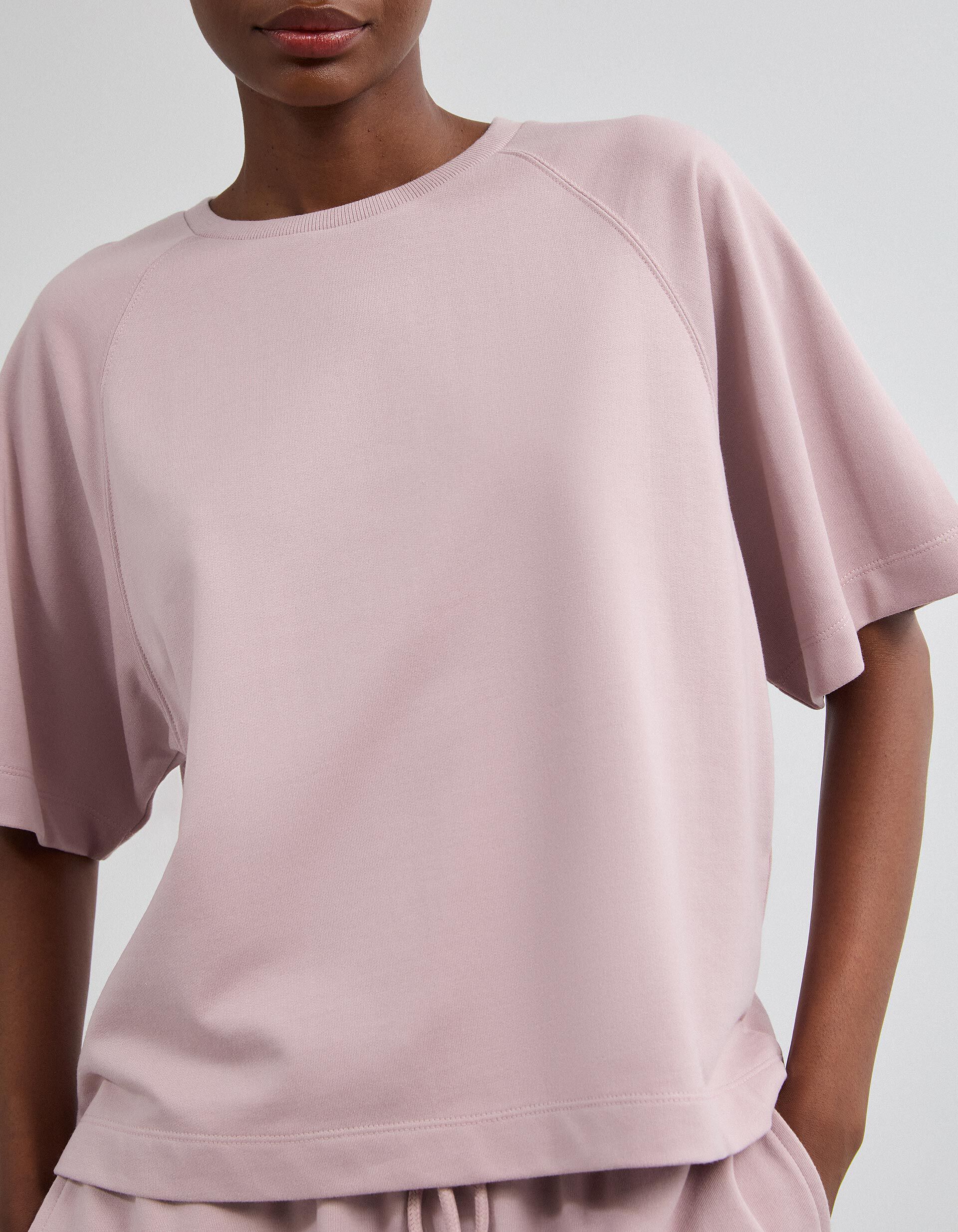 Comprar Online T-shirt De Manga Curta, Mulher, Rosa