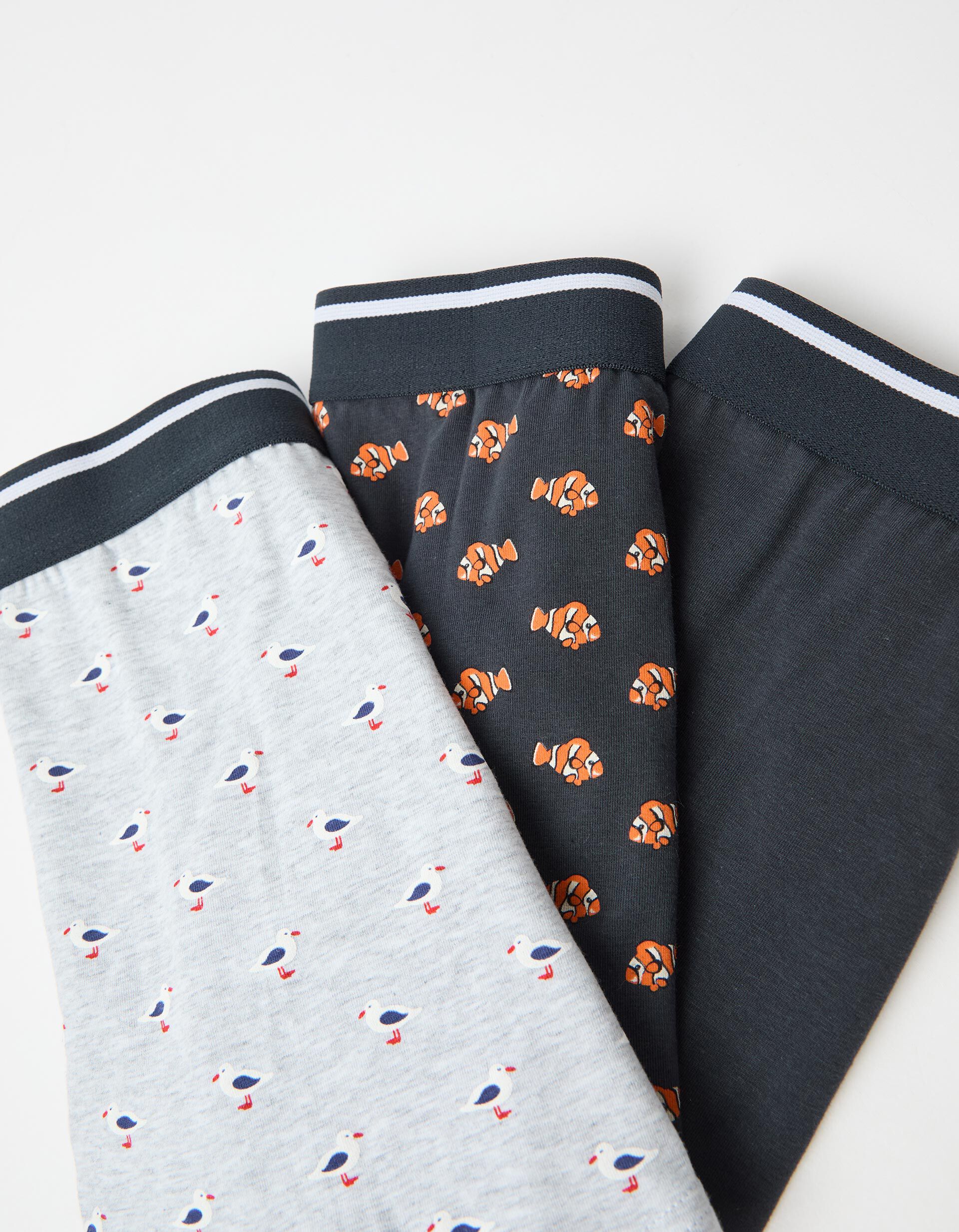 Comprar Online Pack 3 Boxers, Homem, Azul Escuro