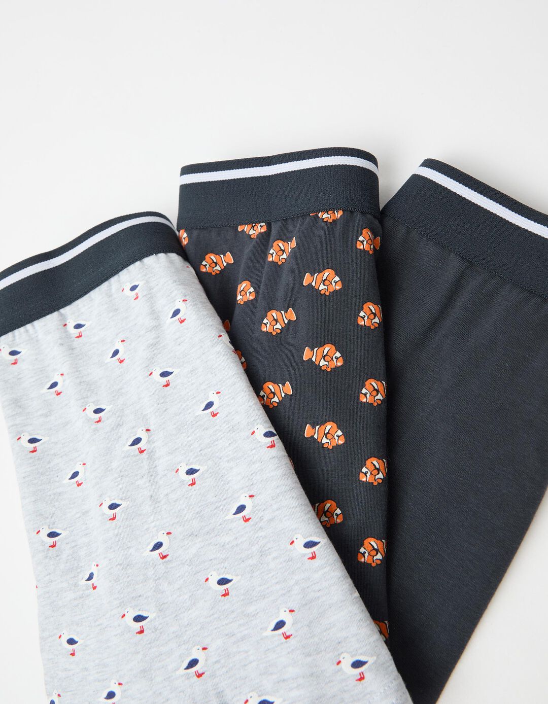 Pack 3 Boxers, Homem, Azul Escuro