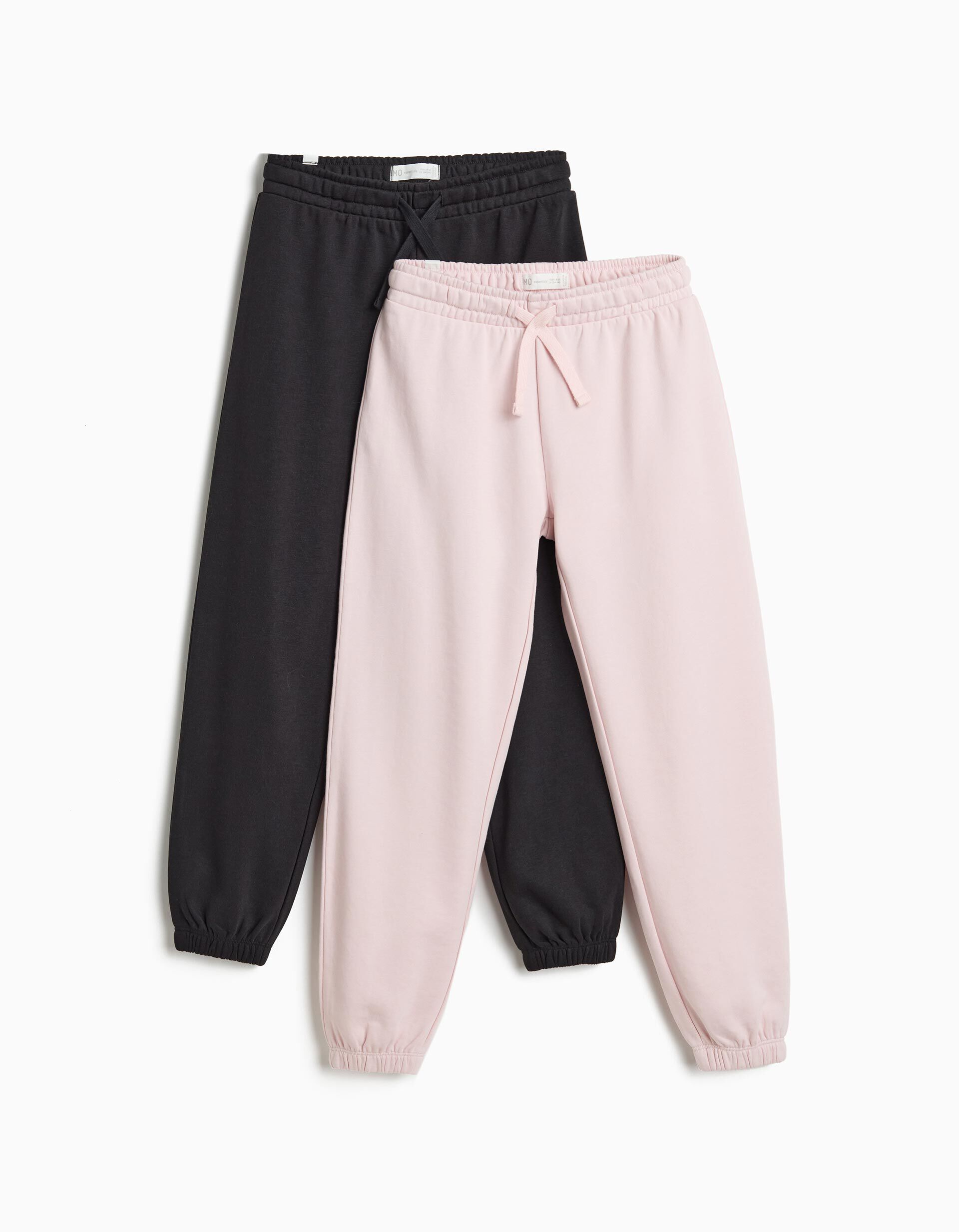 Comprar Online Pack 2 Joggings De Felpa, Menina, Rosa Claro