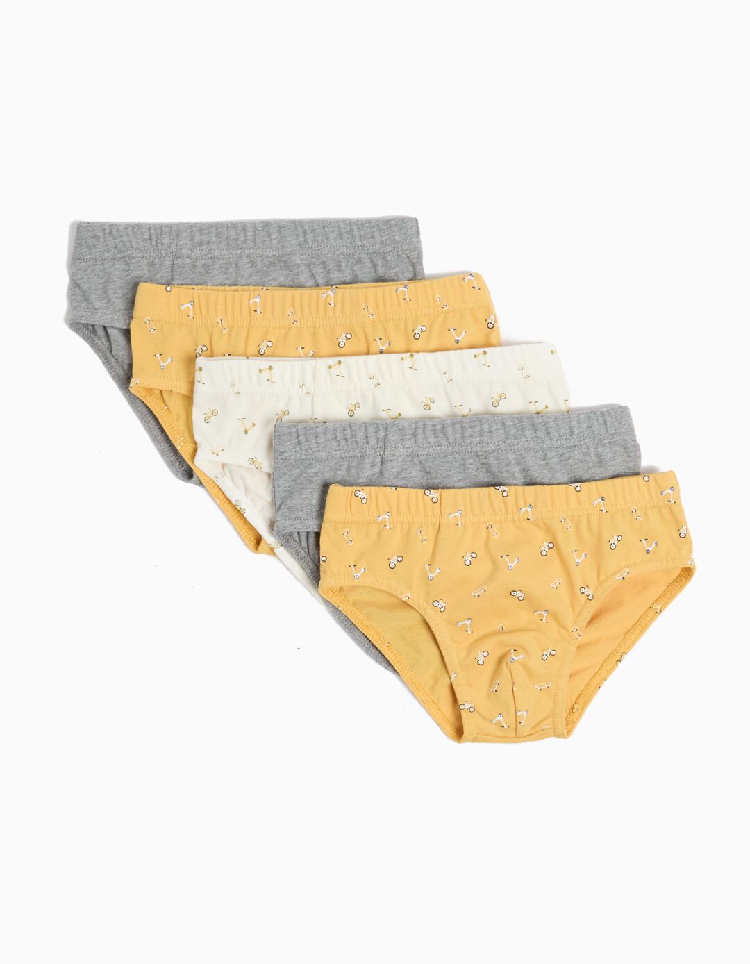 Pack 5 Cuecas, Menino, Multicor