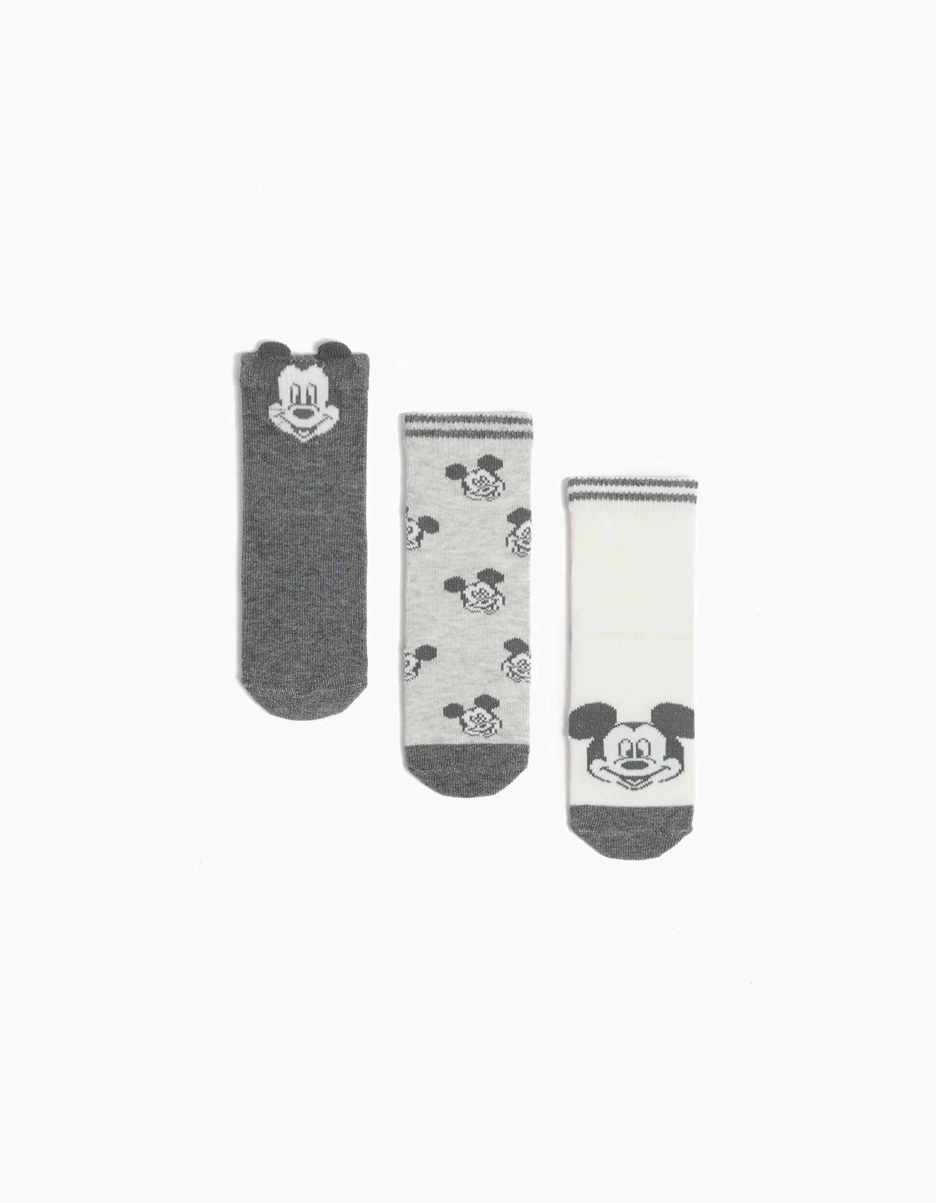 Comprar Online Pack 3 Pares de Meias 'Disney', Beb&eacute;, Multicor