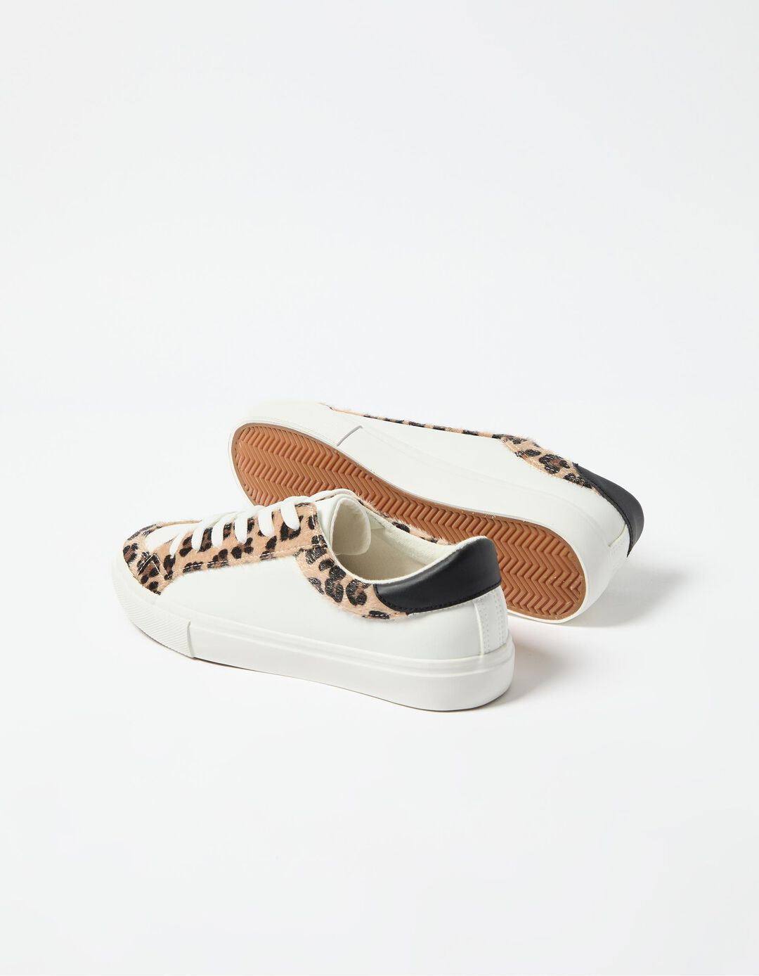 Sapatilhas Animal Print, Mulher, Branco