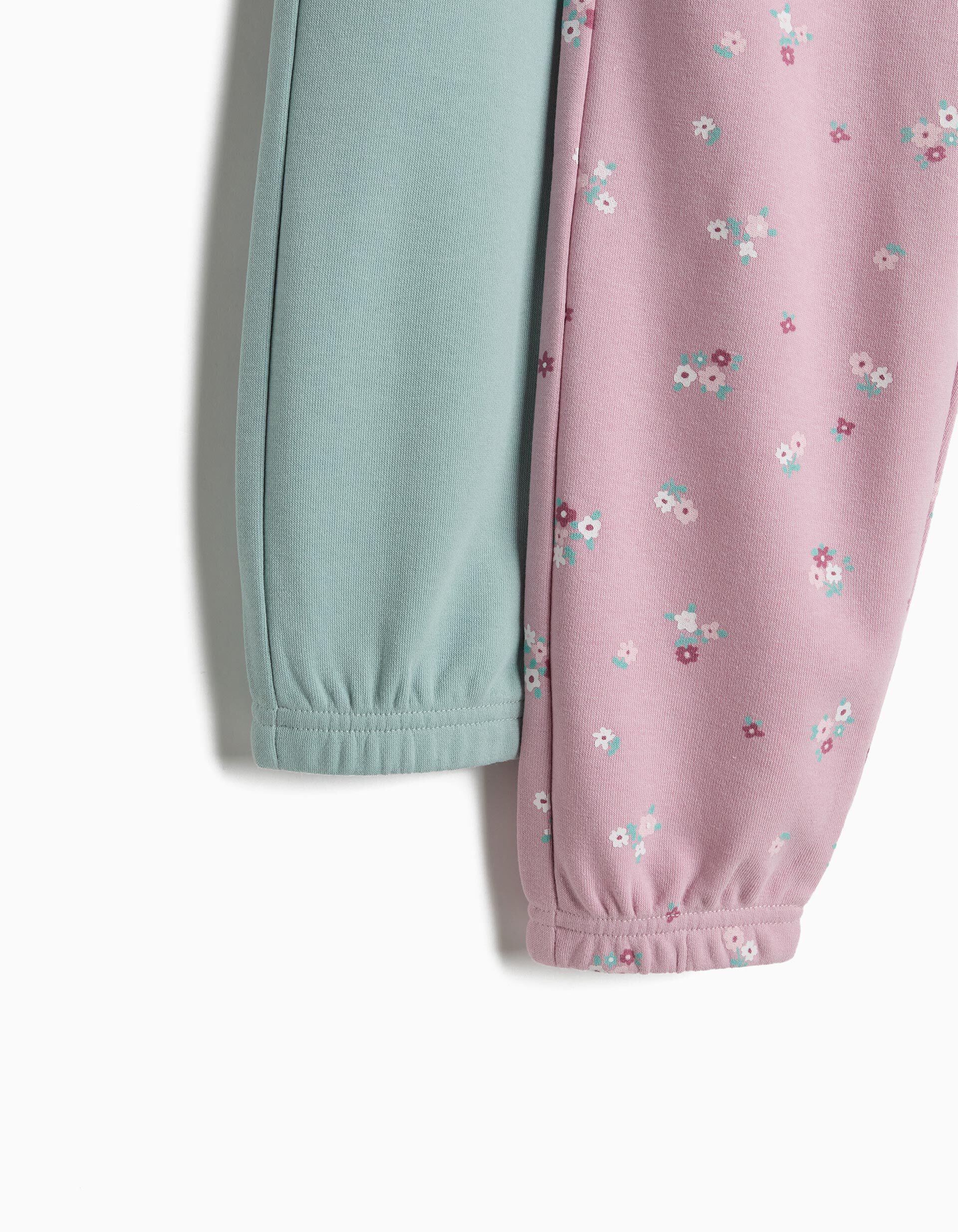 Comprar Online Pack 2 Joggings, Menina, Rosa Claro
