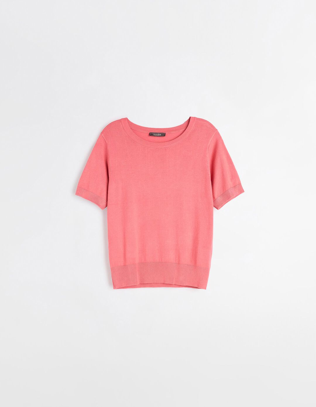 T-shirt de Malha, Mulher, Rosa