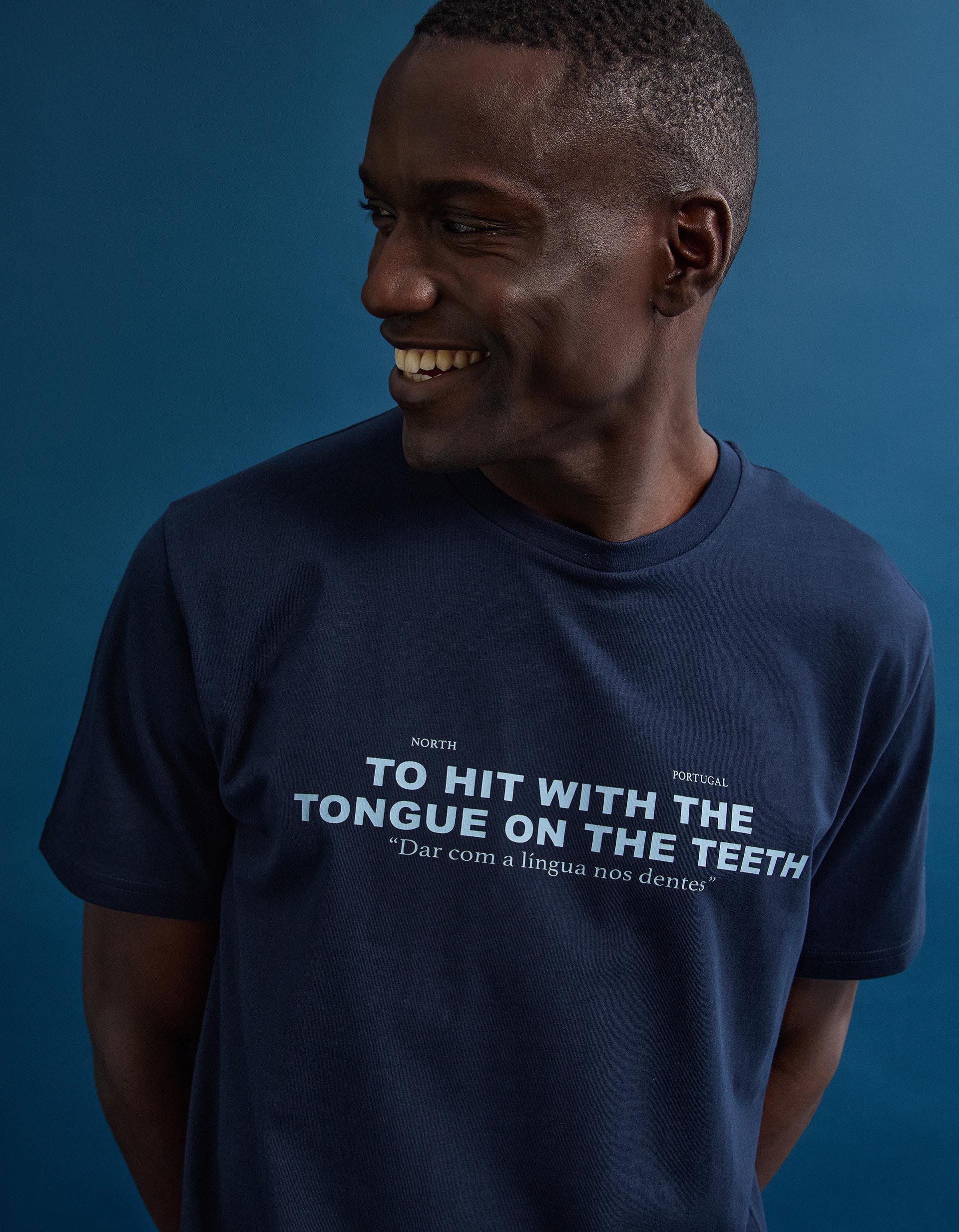 Comprar Online T-shirt 'Native Enthusiasm', Homem, Azul Escuro