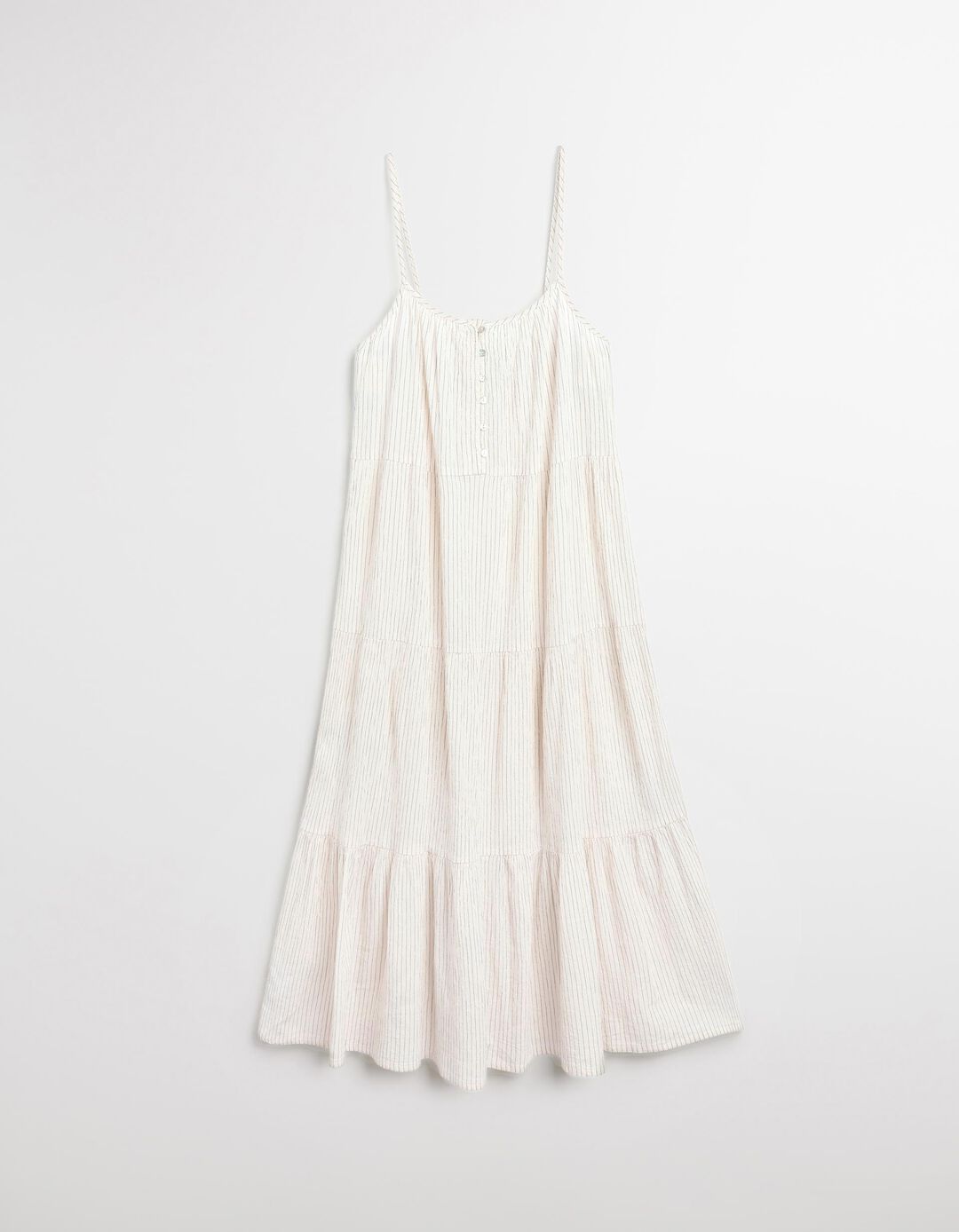 Vestido com Botões, Mulher, Branco