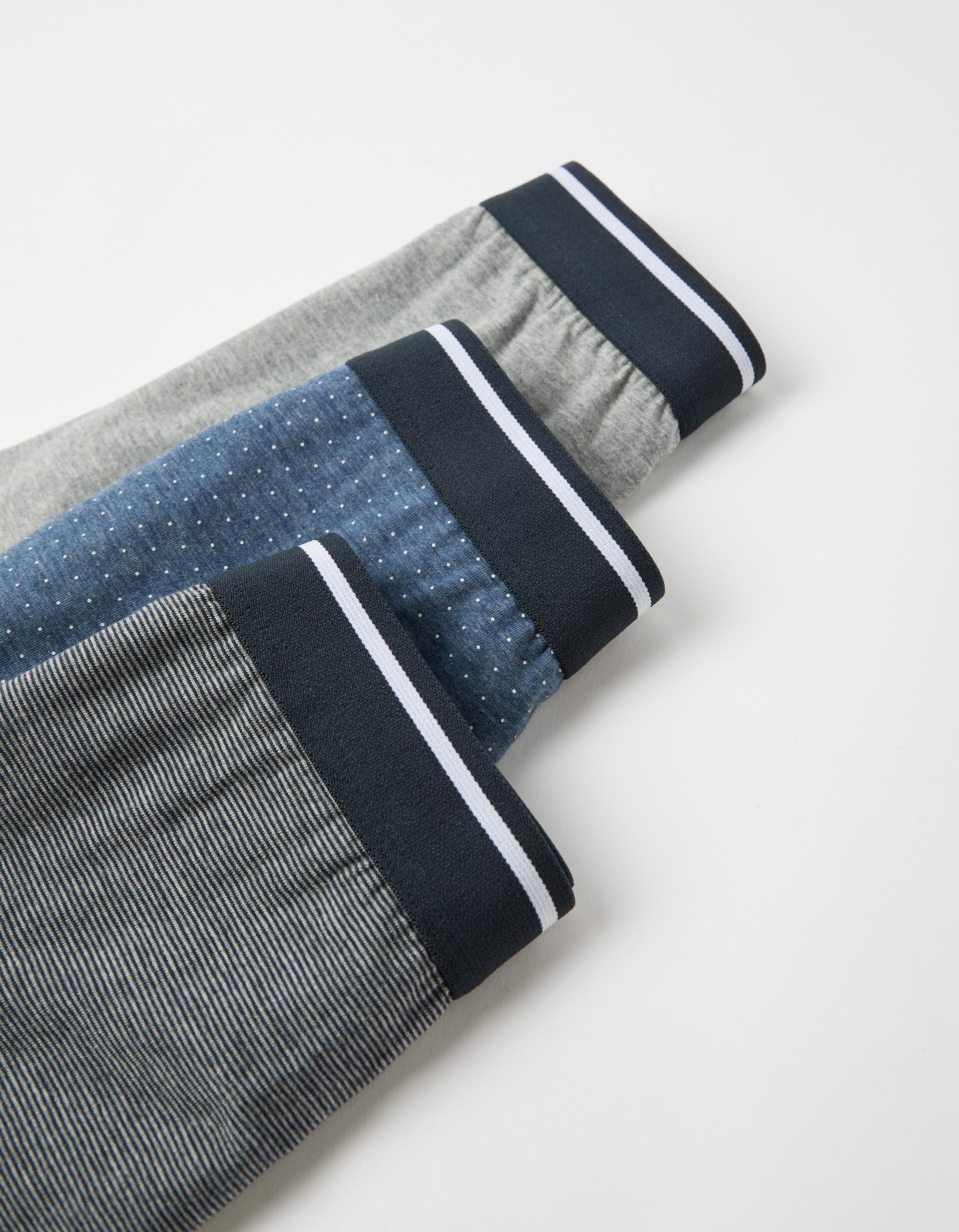 Comprar Online Pack 3 Boxers, Homem, Azul