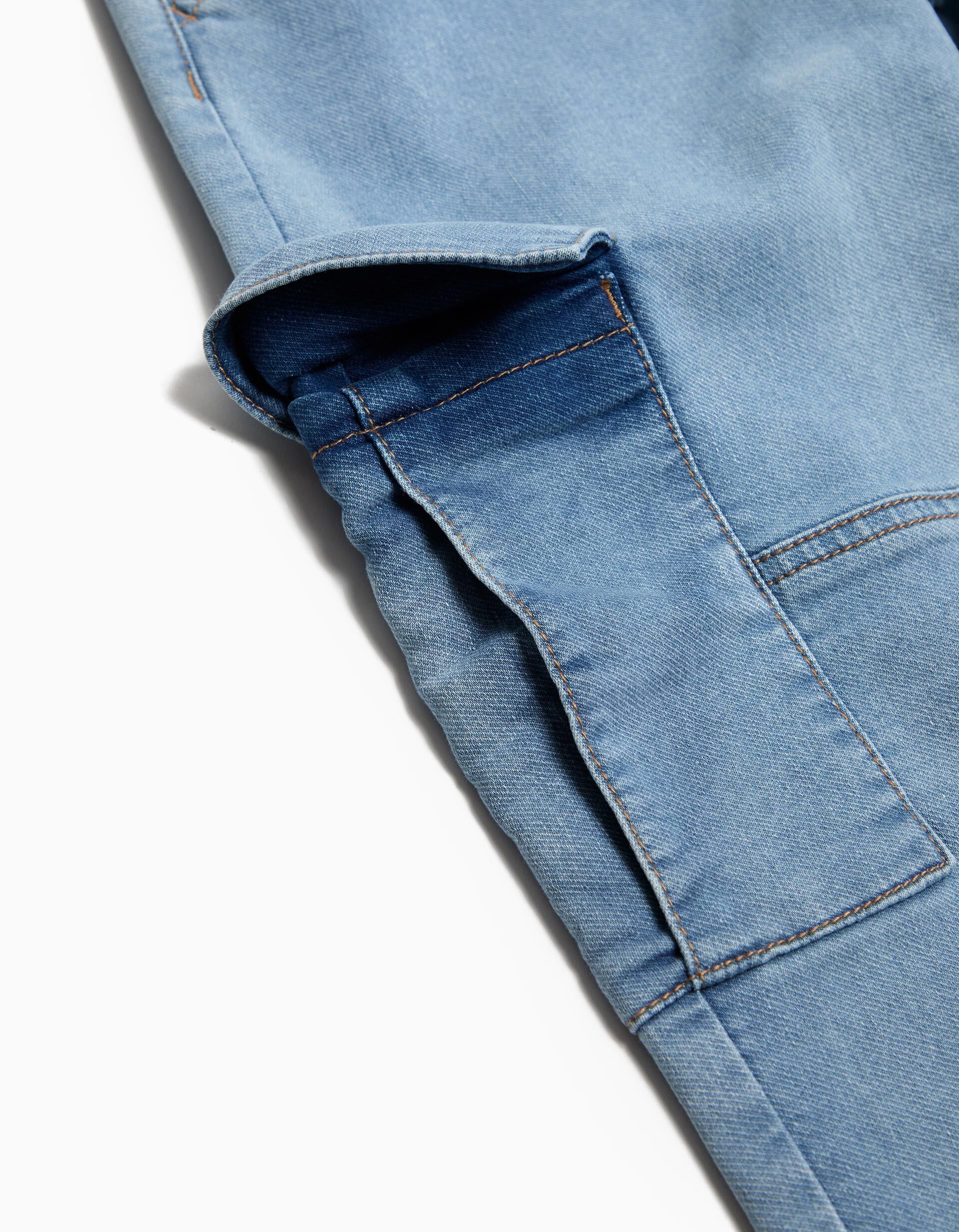 Comprar Online Cal&ccedil;as de Ganga Cargo, Menino, Azul Claro 