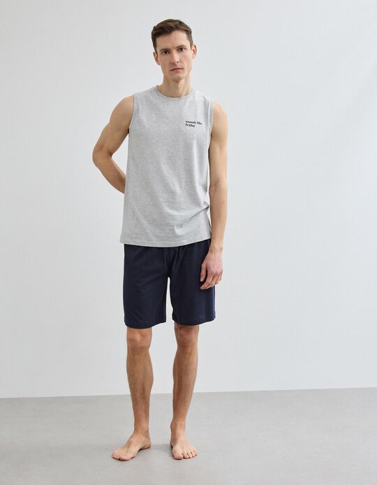 Comprar Online Pijama, Homem, Cinzento Claro