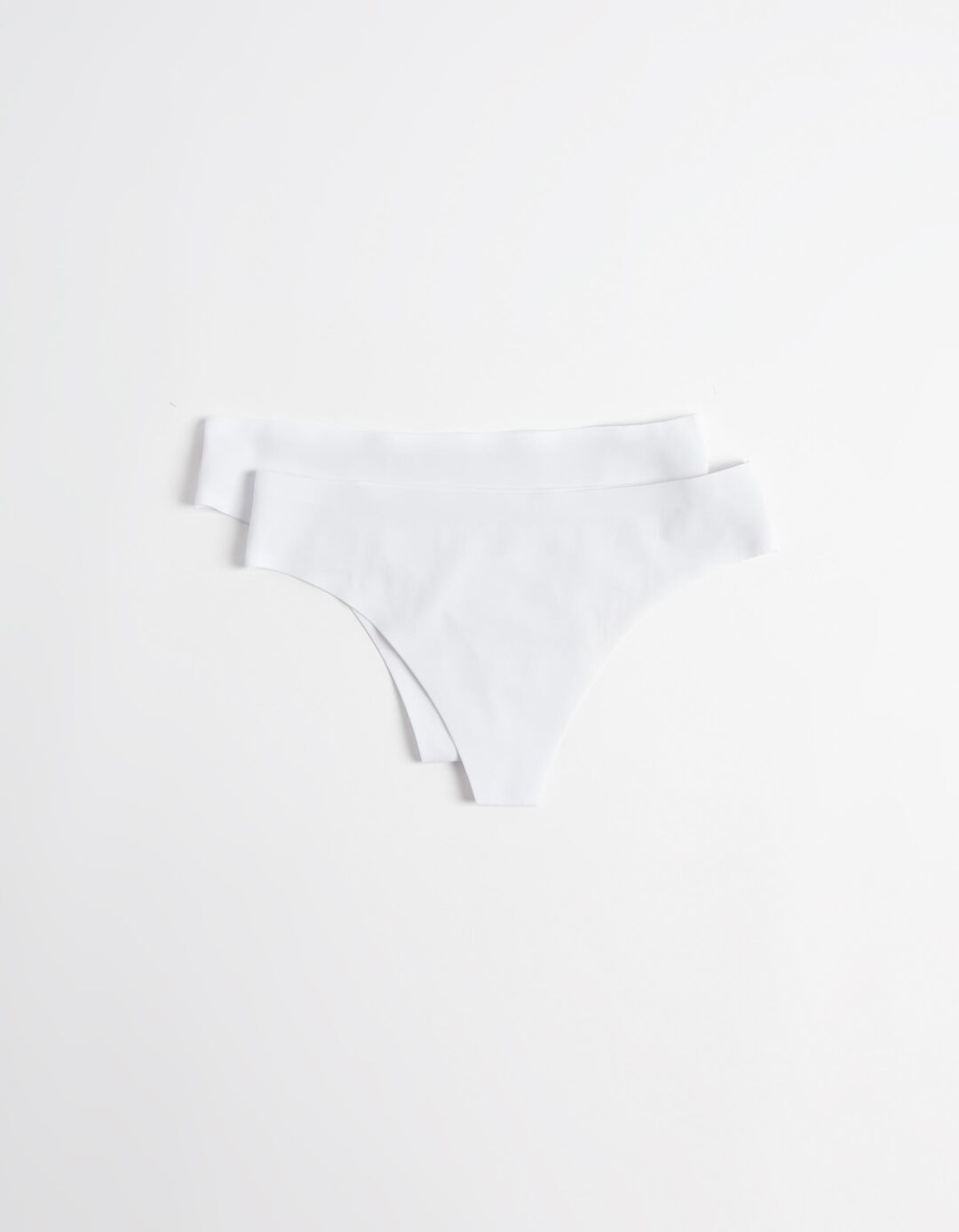 Pack 2 Cuecas Tanga Corte Laser, Mulher, Branco