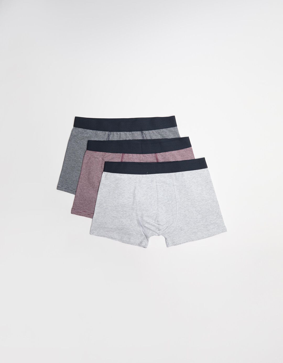 Pack 3 Boxers, Homem, Vermelho Escuro 