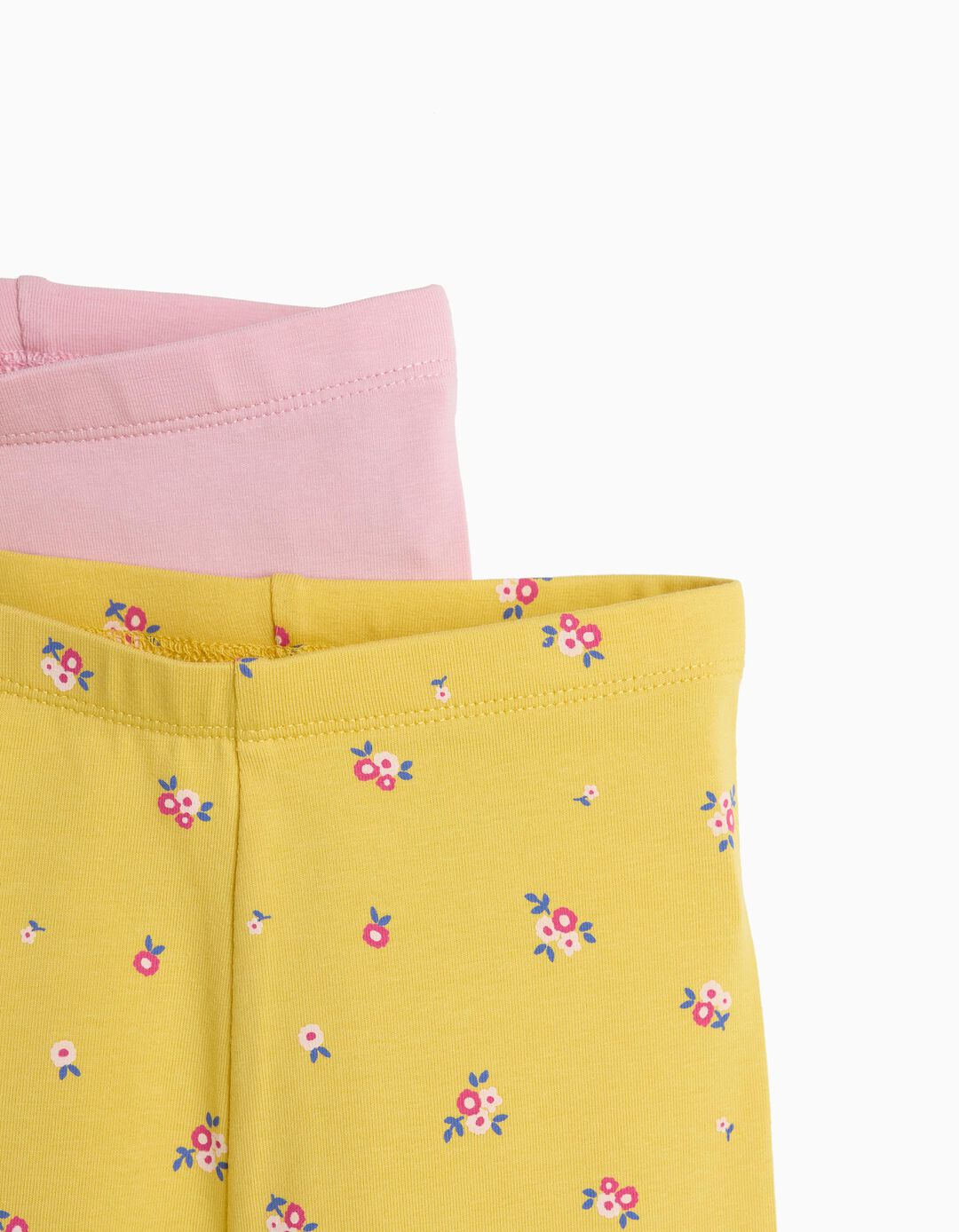 Pack 2 Leggings, Menina, Amarelo