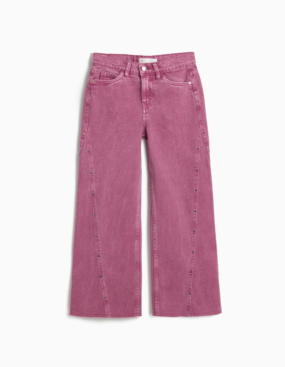 Cal&ccedil;as de Ganga 'Wide Leg', Menina, Rosa Escuro