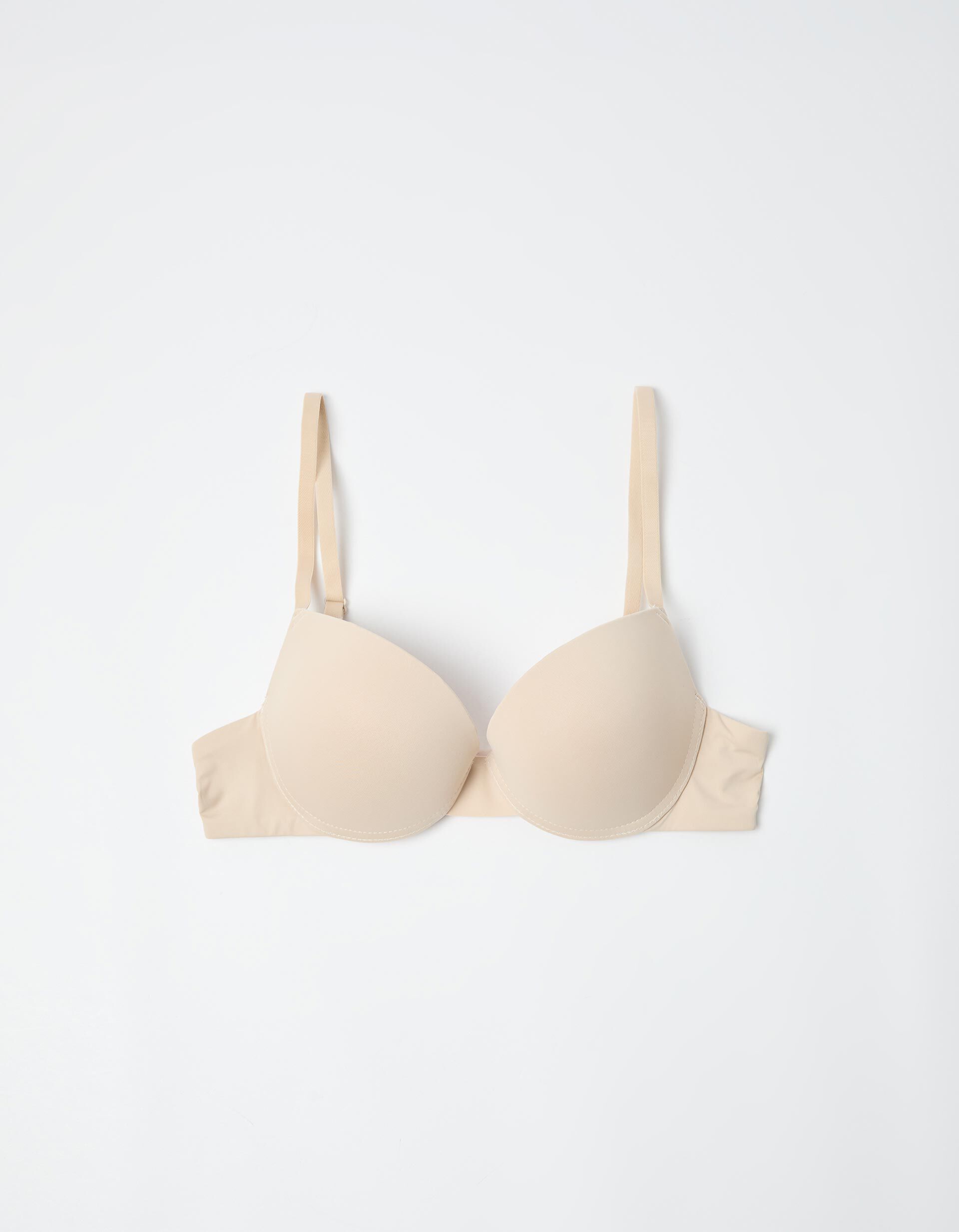 Comprar Online Soutien Push Up, Mulher, Bege Claro