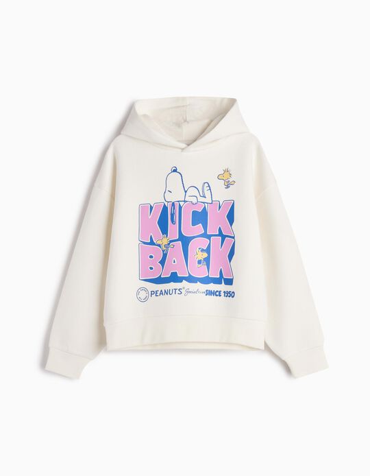 Comprar Online Sweatshirt Capuz 'Snoopy', Menina, Branco