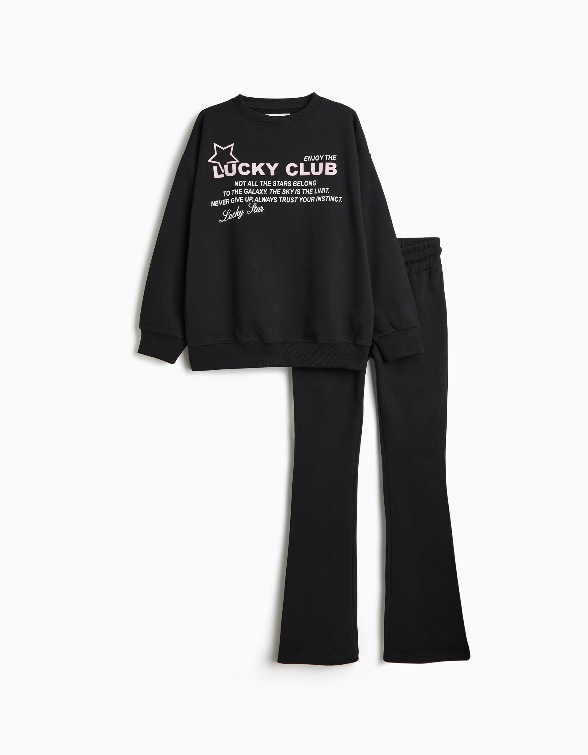 Comprar Online Conjunto De Felpa, Menina, Preto