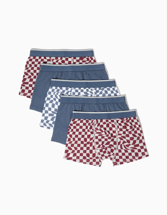 Comprar Online Pack 5 Boxers, Menino, Azul