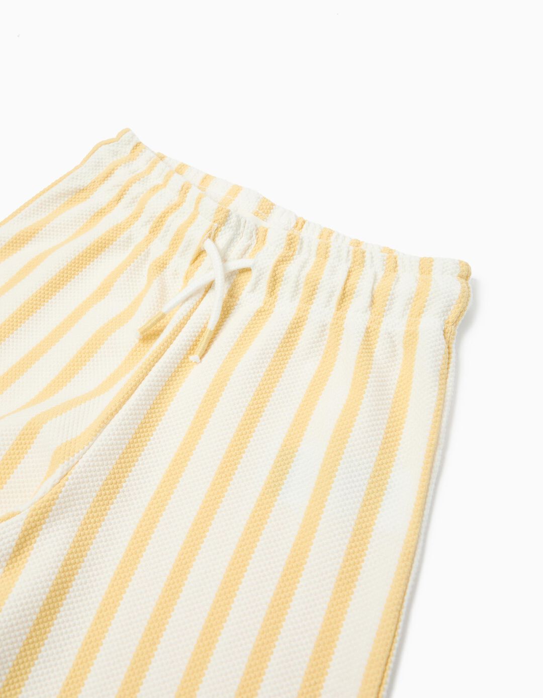 Cal&ccedil;as Riscas, Menina, Amarelo Claro