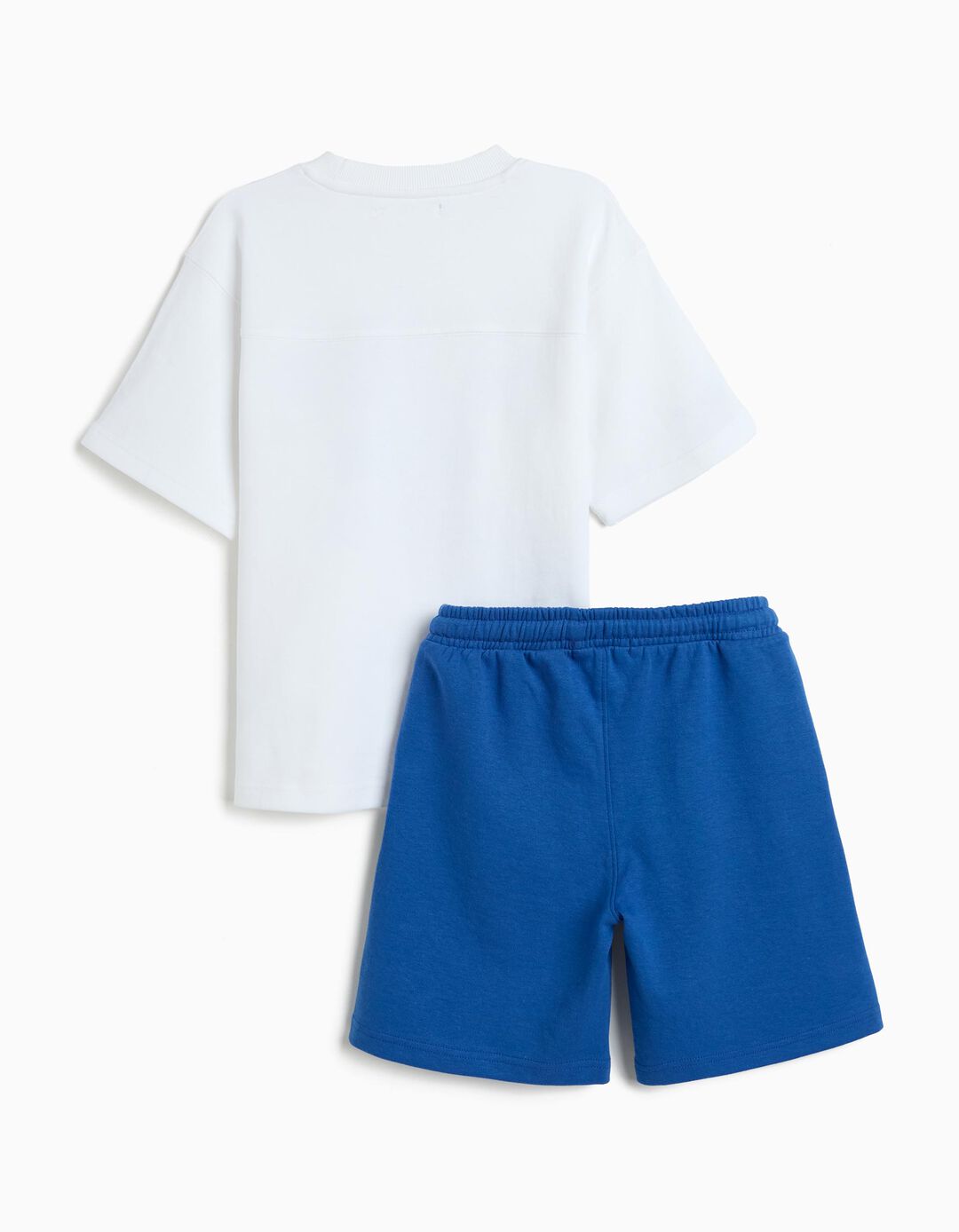 Conjunto T-shirt e Cal&ccedil;&otilde;es, Menino, Azul
